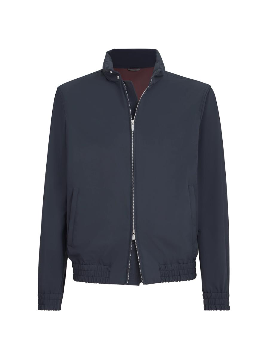 Brunello Cucinelli Bonded Nylon Outerwear Jacket with Packable