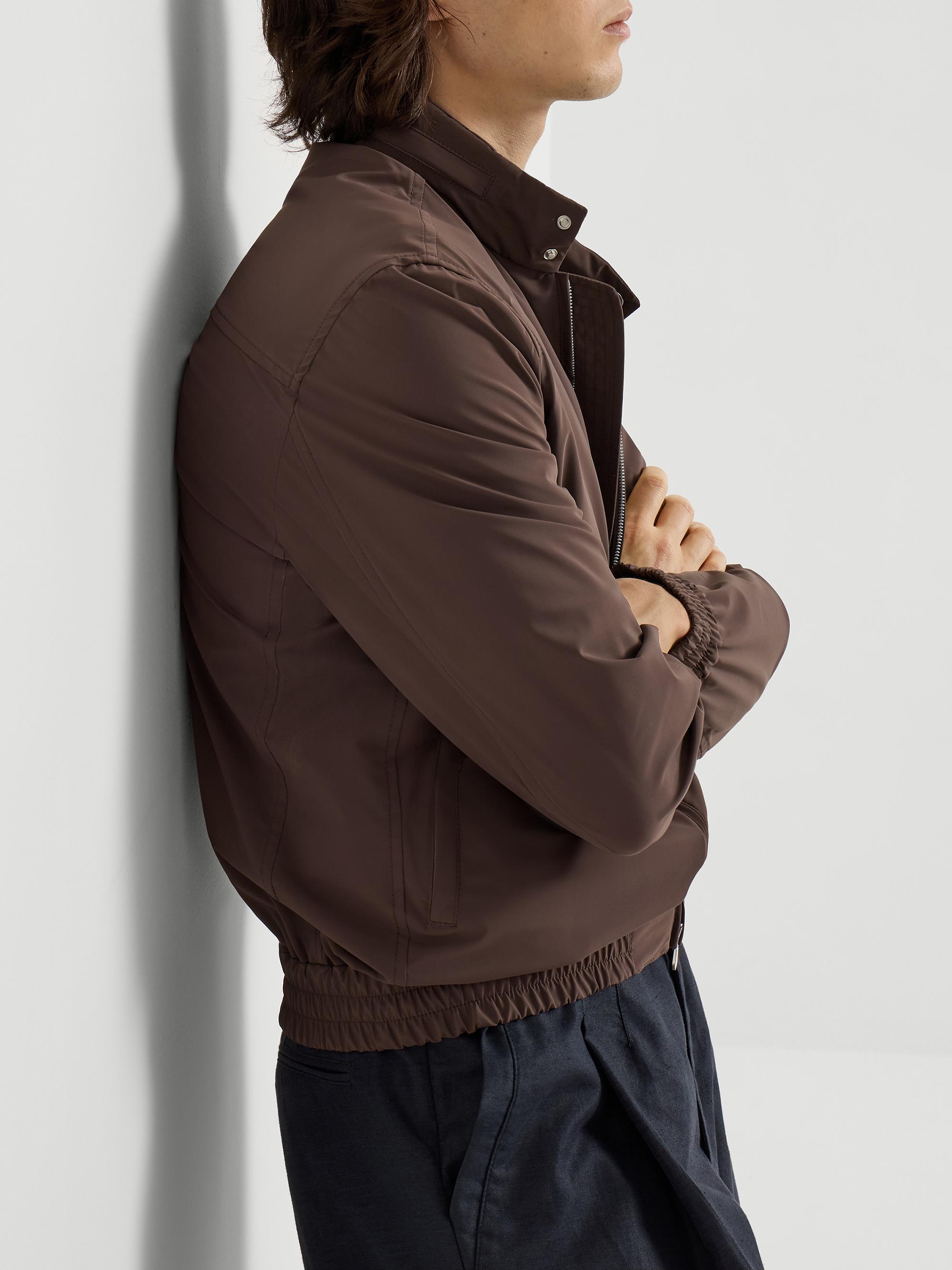 Brunello Cucinelli Bonded Nylon Outerwear Jacket with Packable