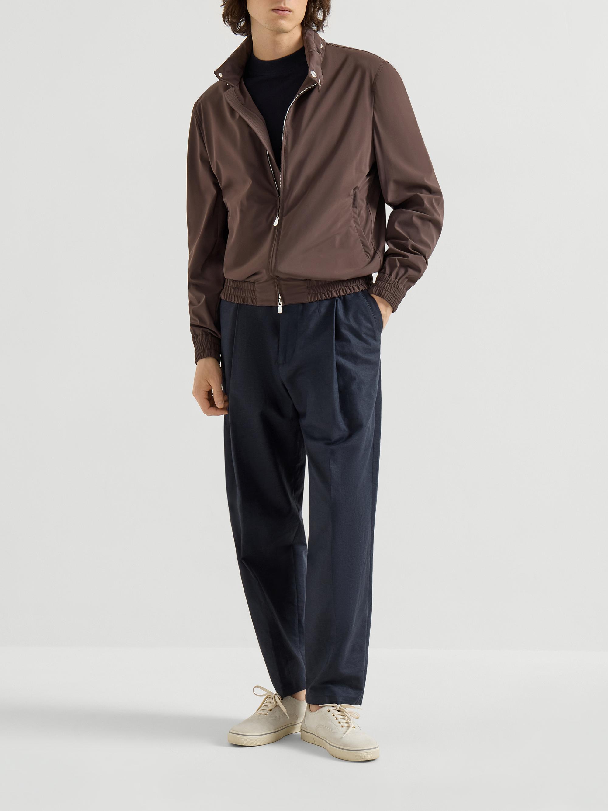 Brunello Cucinelli Bonded Nylon Outerwear Jacket with Packable