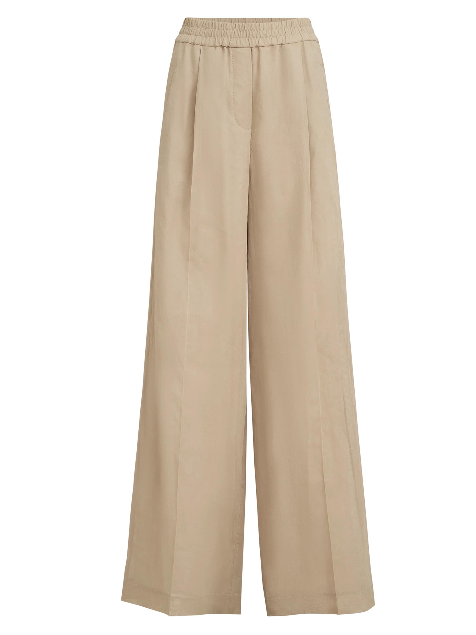Brunello Cucinelli Cotton Organza Loose Track Trousers | Saks