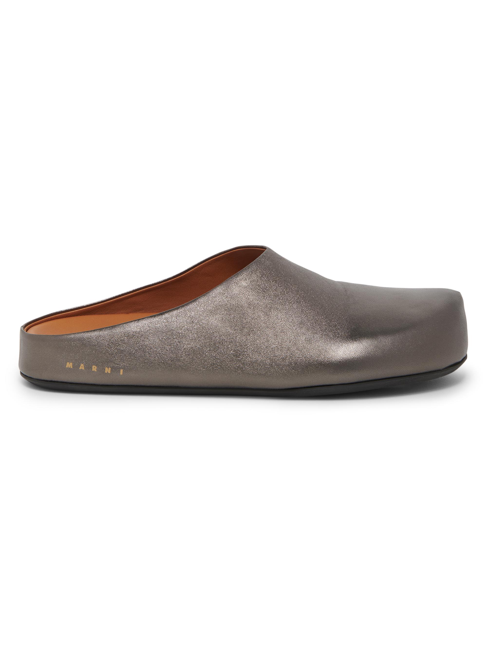 Marni Men's Fussbett Sabot Clogs - Anthracite