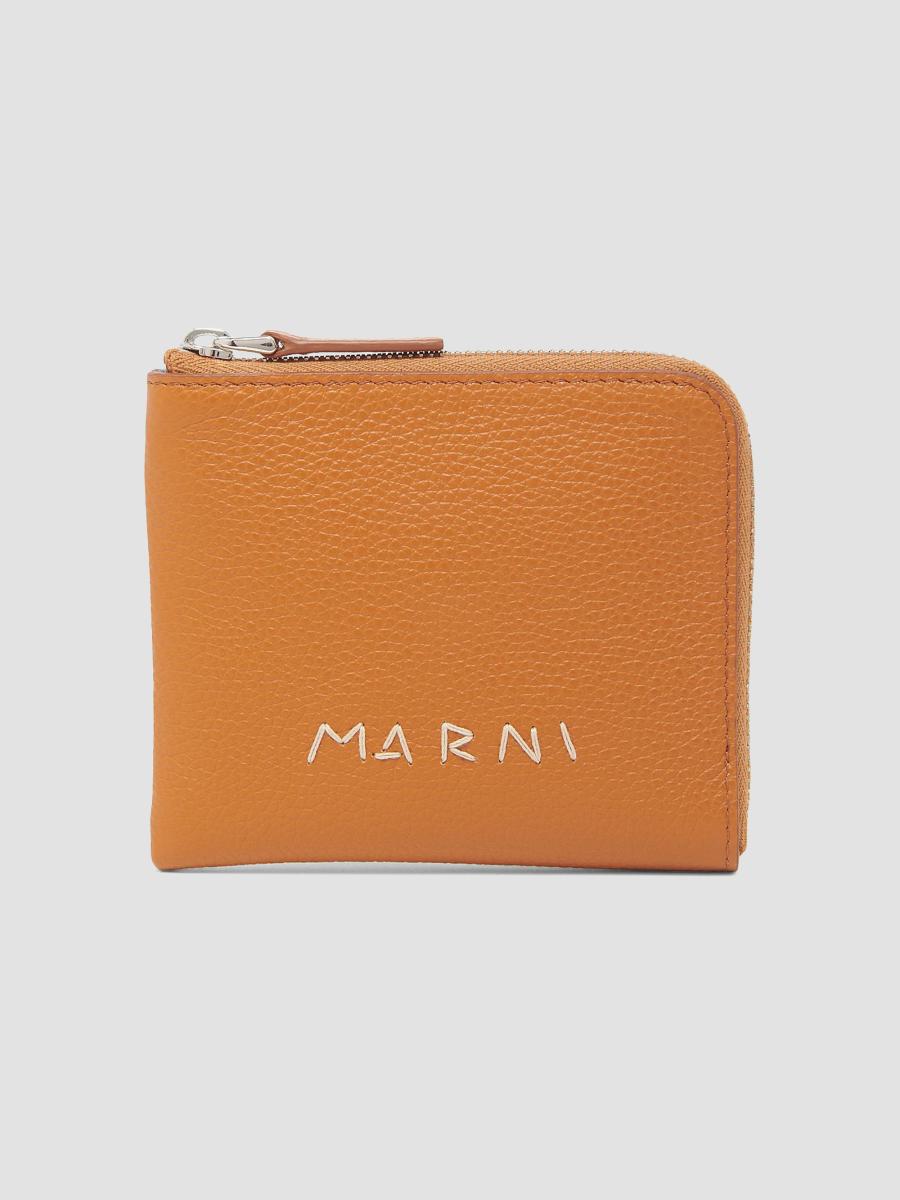Marni Zip Around Leather Wallet | Saks Fifth Avenue