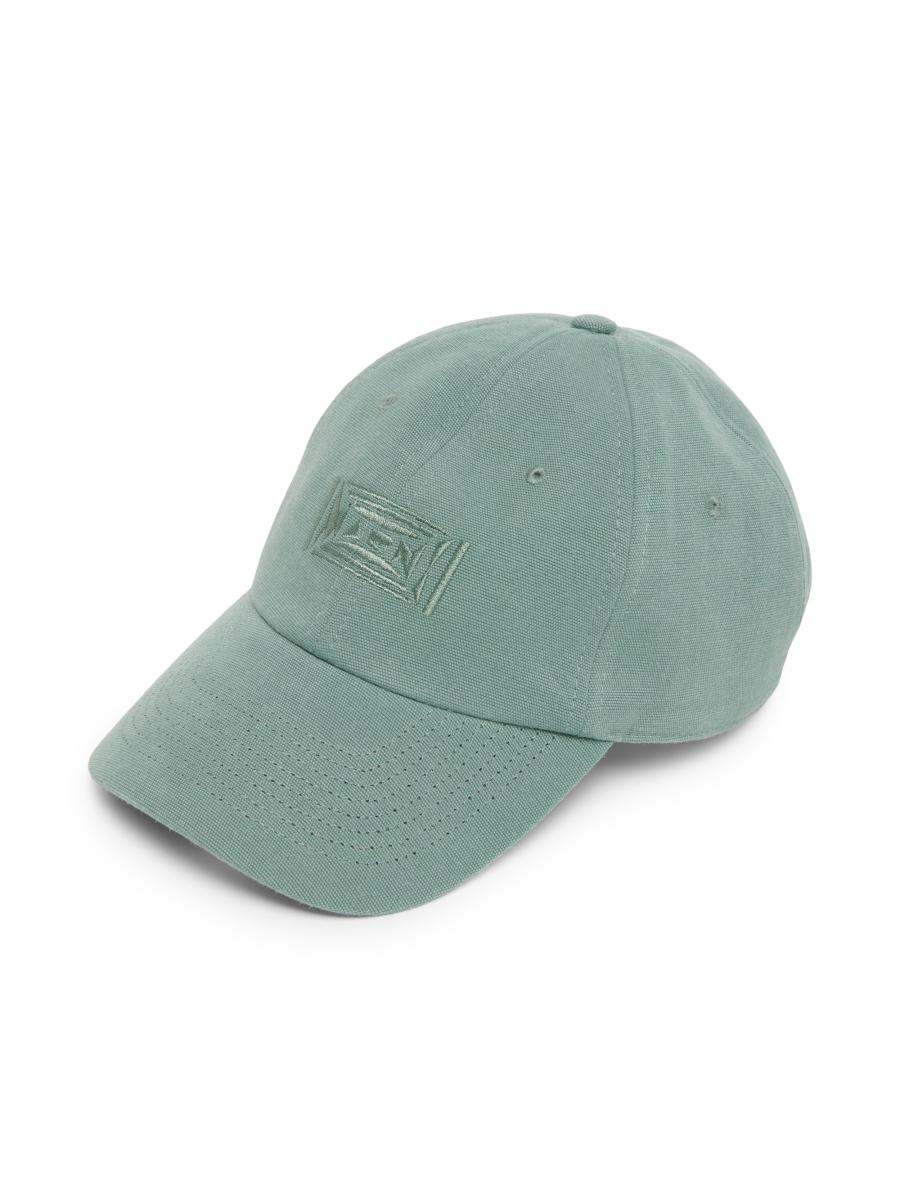 Marni Men's Logo Garment-dyed Baseball Hat In Blue