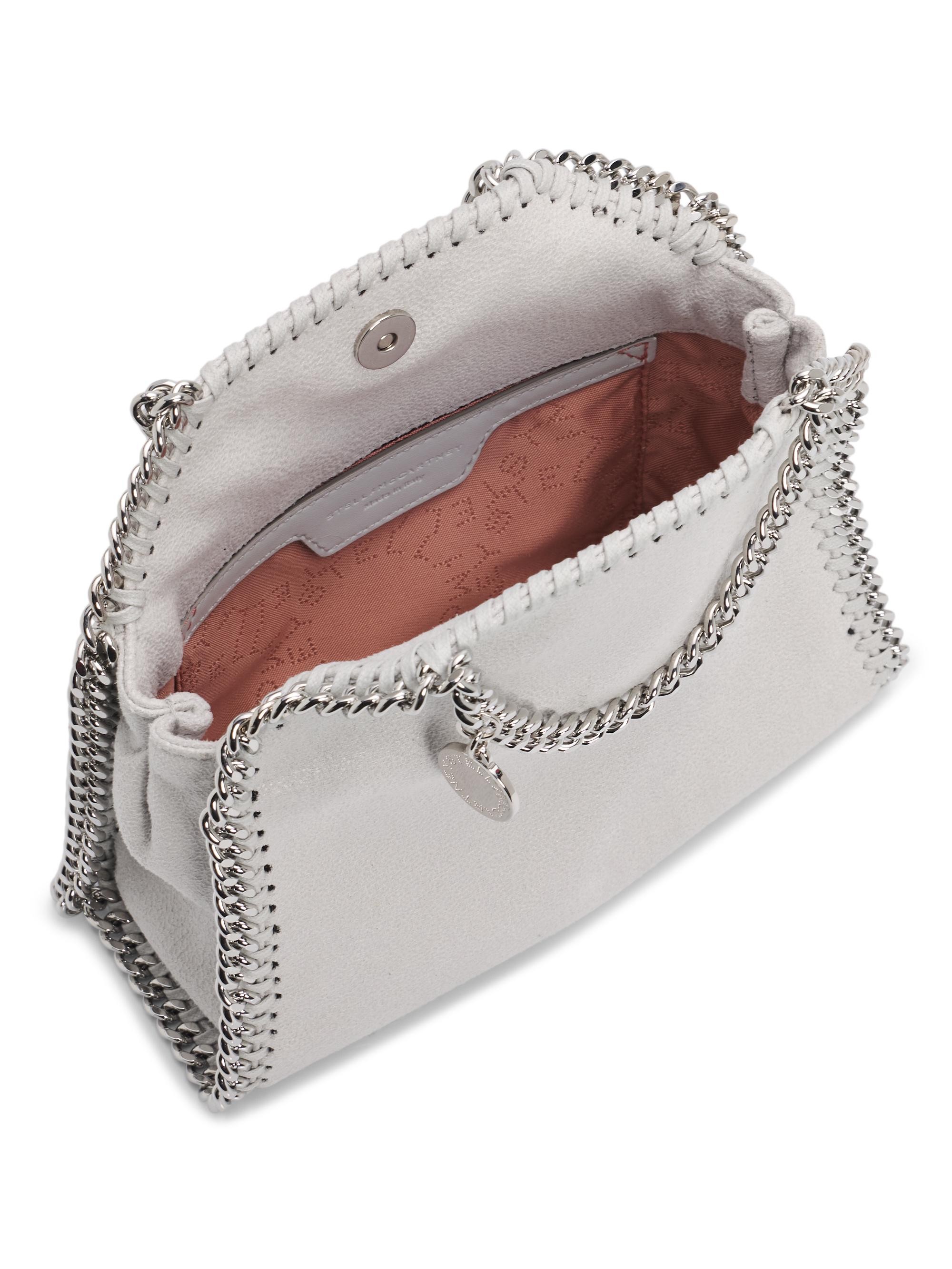 Stella McCartney Falabella Eco Shaggy Deer Tiny Tote Bag | Saks 