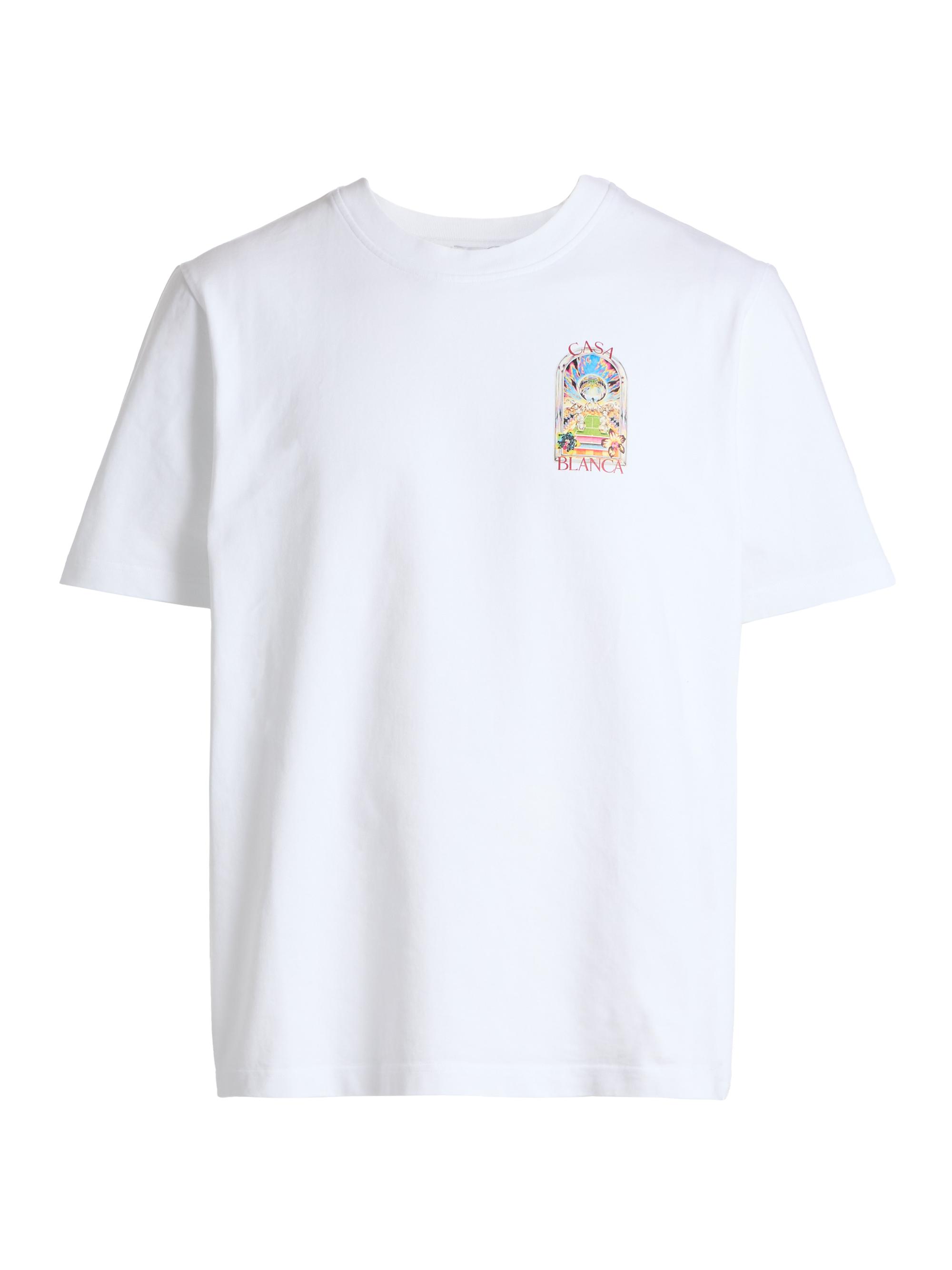 Casablanca Tennis Landscape Cotton T-Shirt | Saks Fifth Avenue