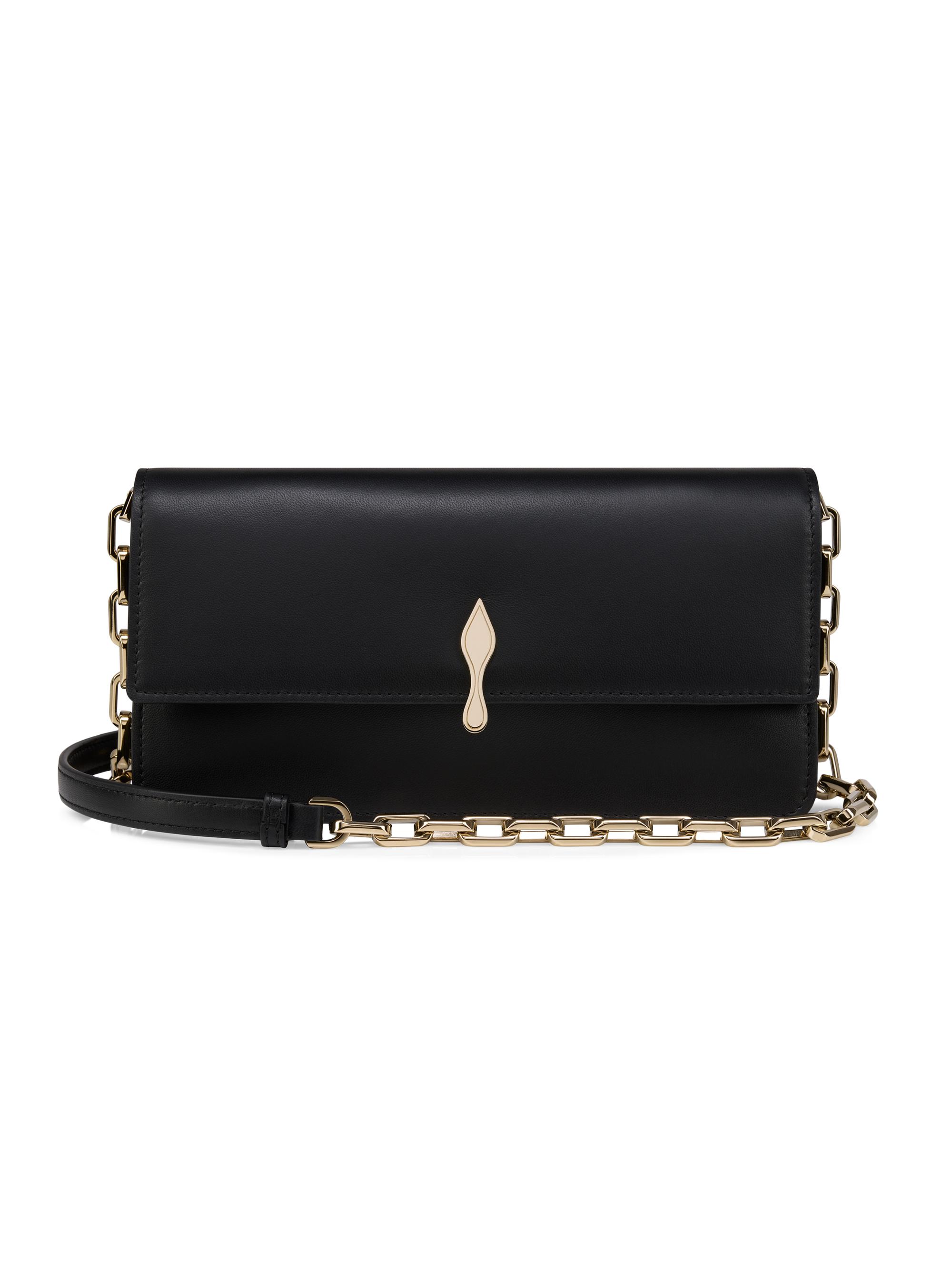Christian Louboutin Women's Bettina Leather Crossbody Bag - Black