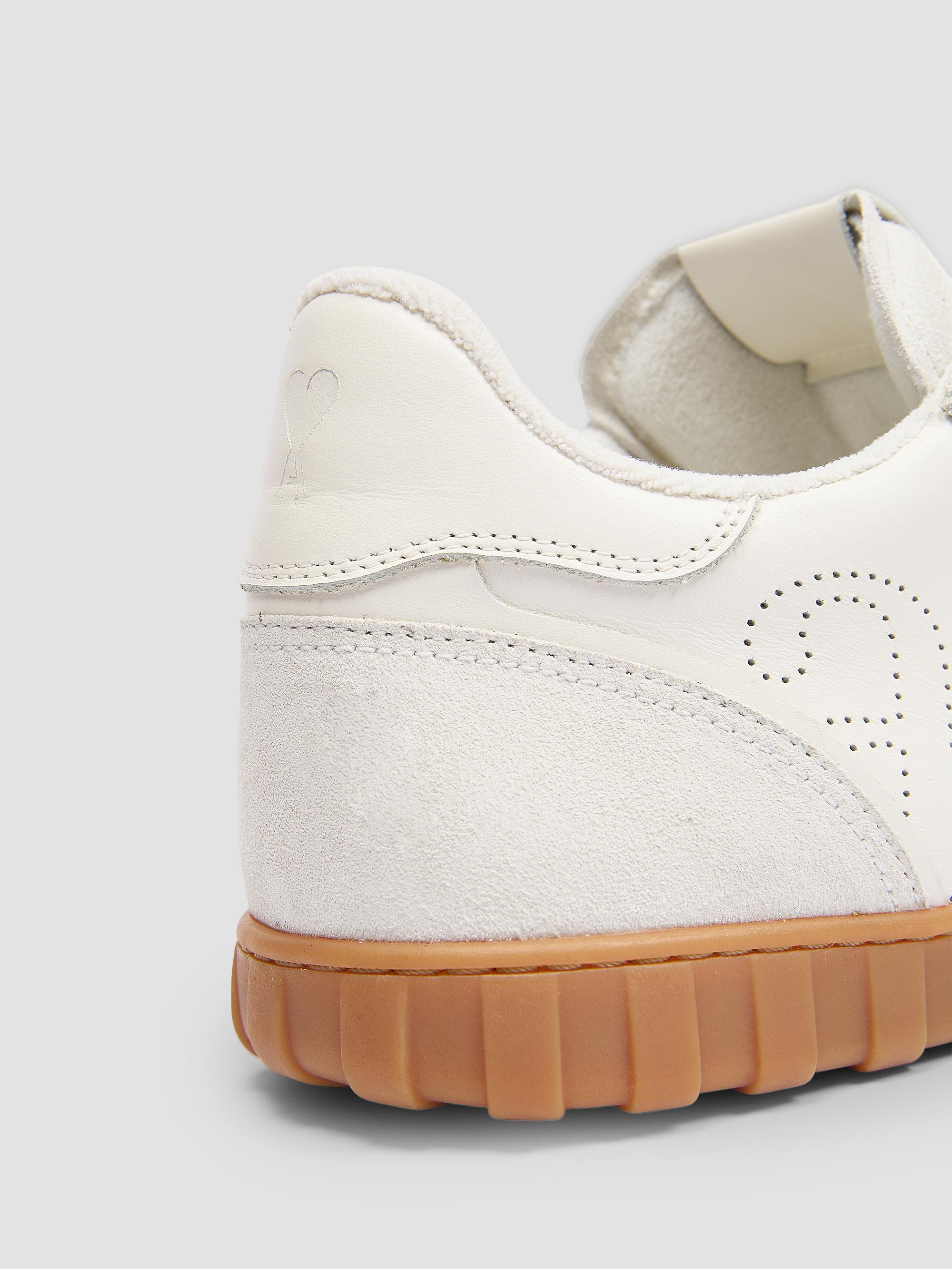 AMI Paris Step Leather Low-Top Sneakers | Saks Fifth Avenue