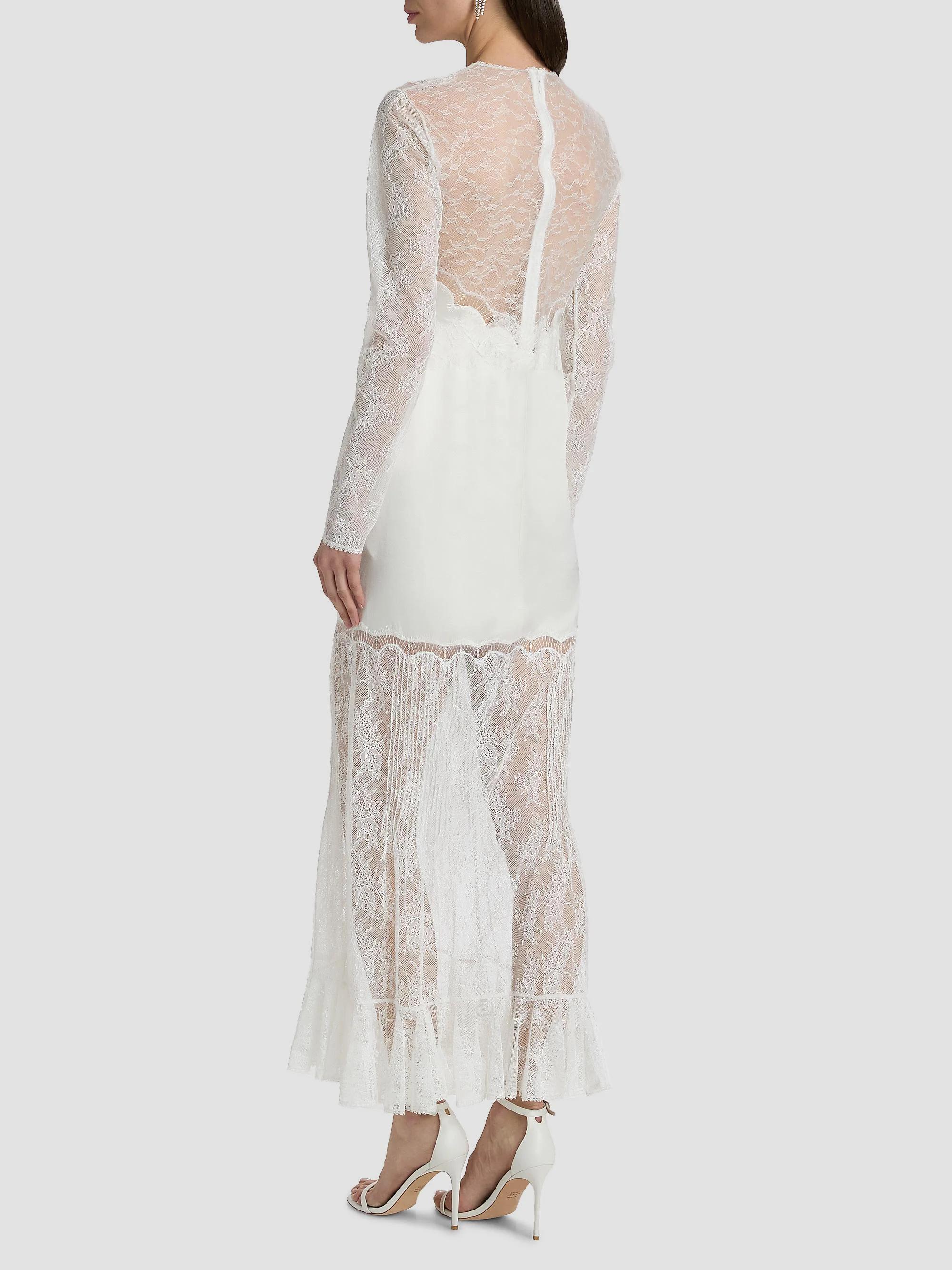 SIMKHAI Alicia Lace Midi-Dress | Saks Fifth Avenue