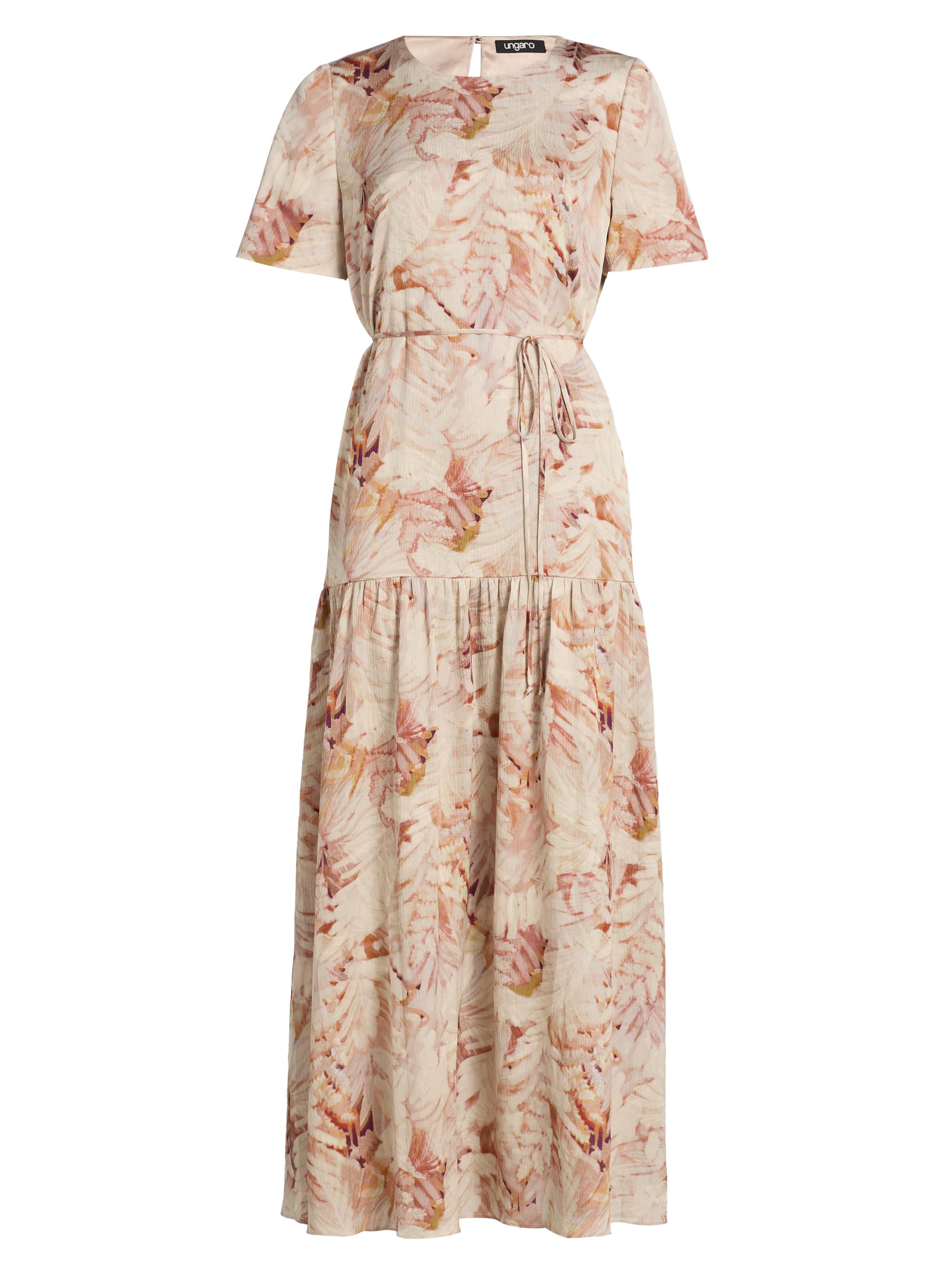Ungaro Women's Billie Petal Print Midi-Dress - Natural Multi