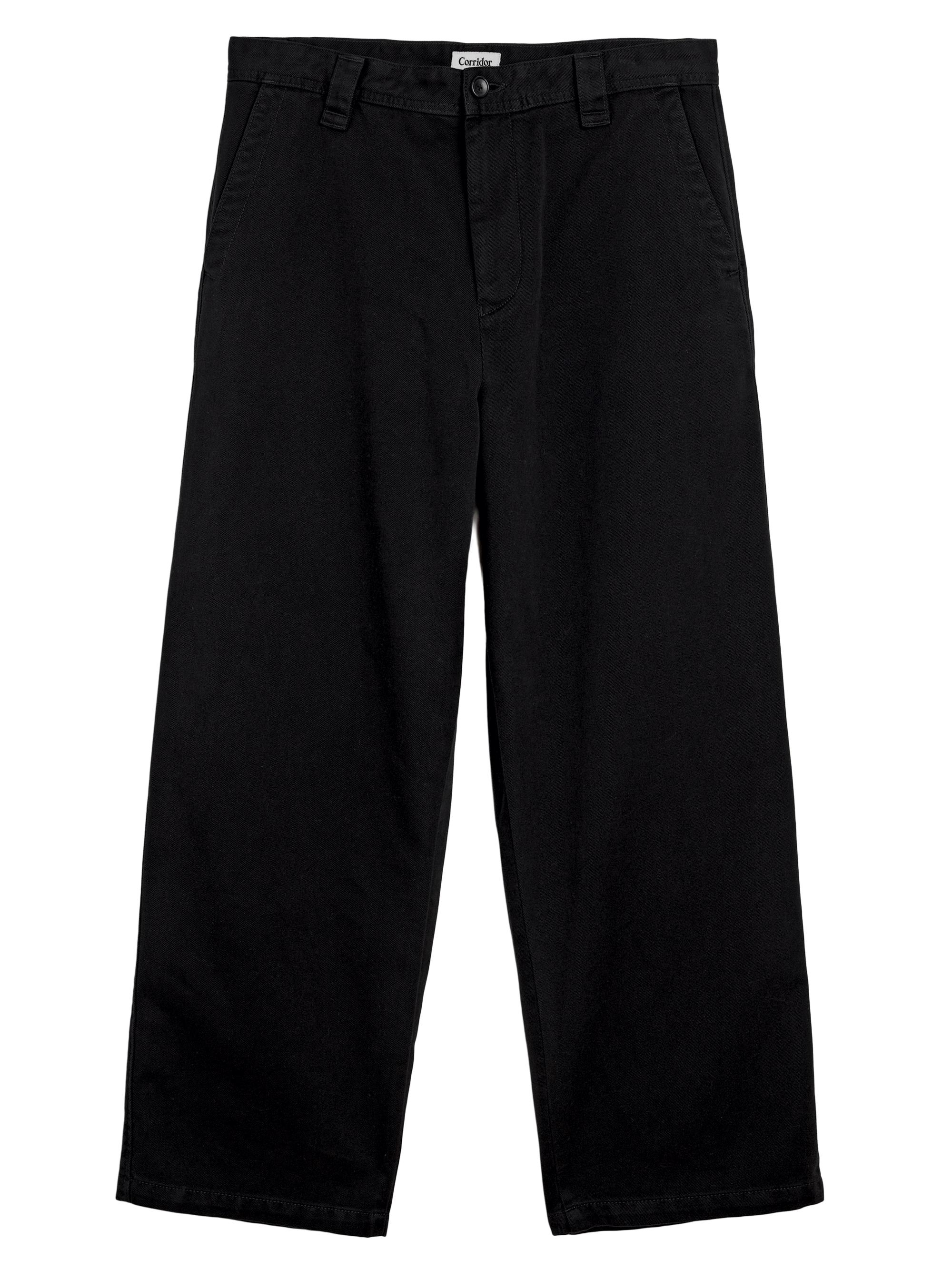 Corridor Men's Wide Twill Pants - Black