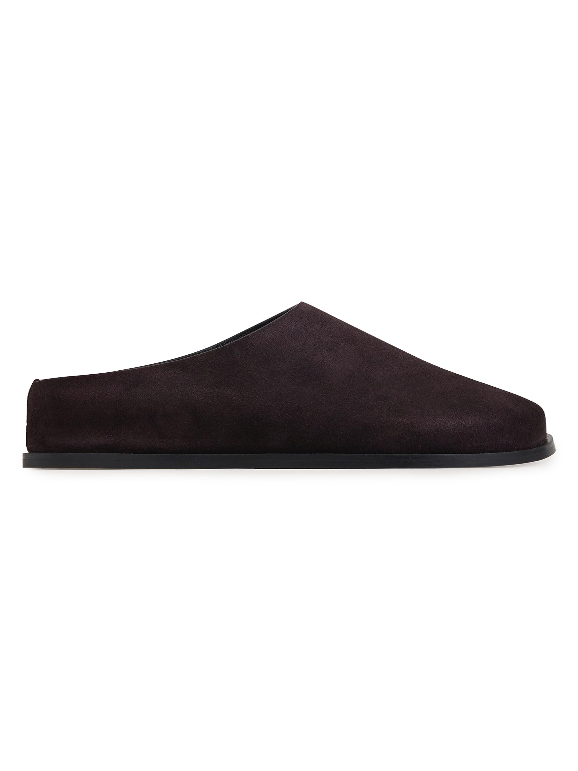 A.Emery Women's Lou Suede Clogs - Black Berry Suede