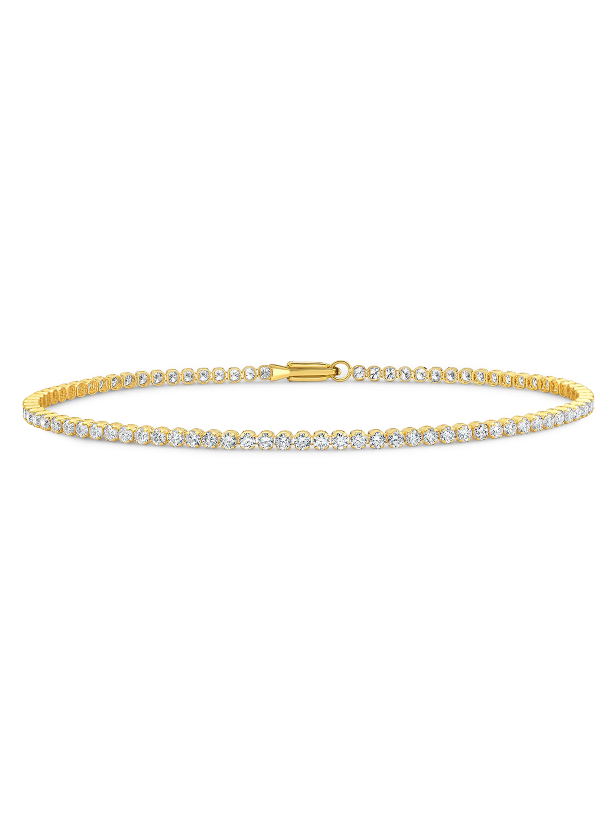 Saks Fifth Avenue Diamonds Women's 18K Gold & 1.98 TCW Diamond Bracelet - White Gold
