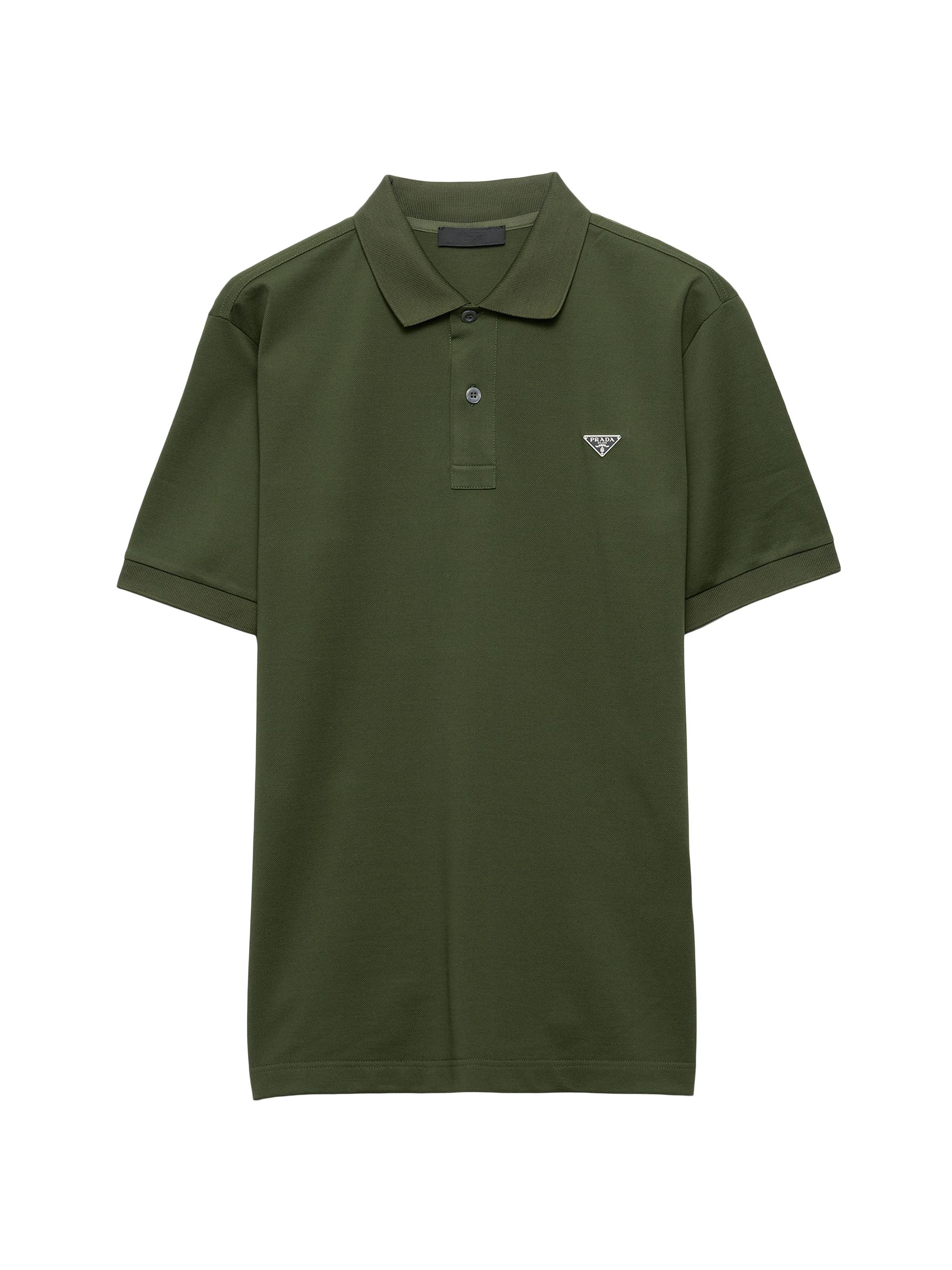 Prada Piqué Polo Shirt | Saks Fifth Avenue