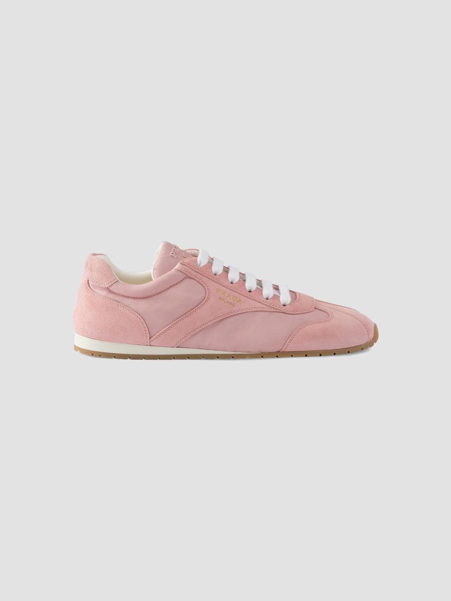 Prada Re-Nylon and Suede Sneakers | Saks Fifth Avenue