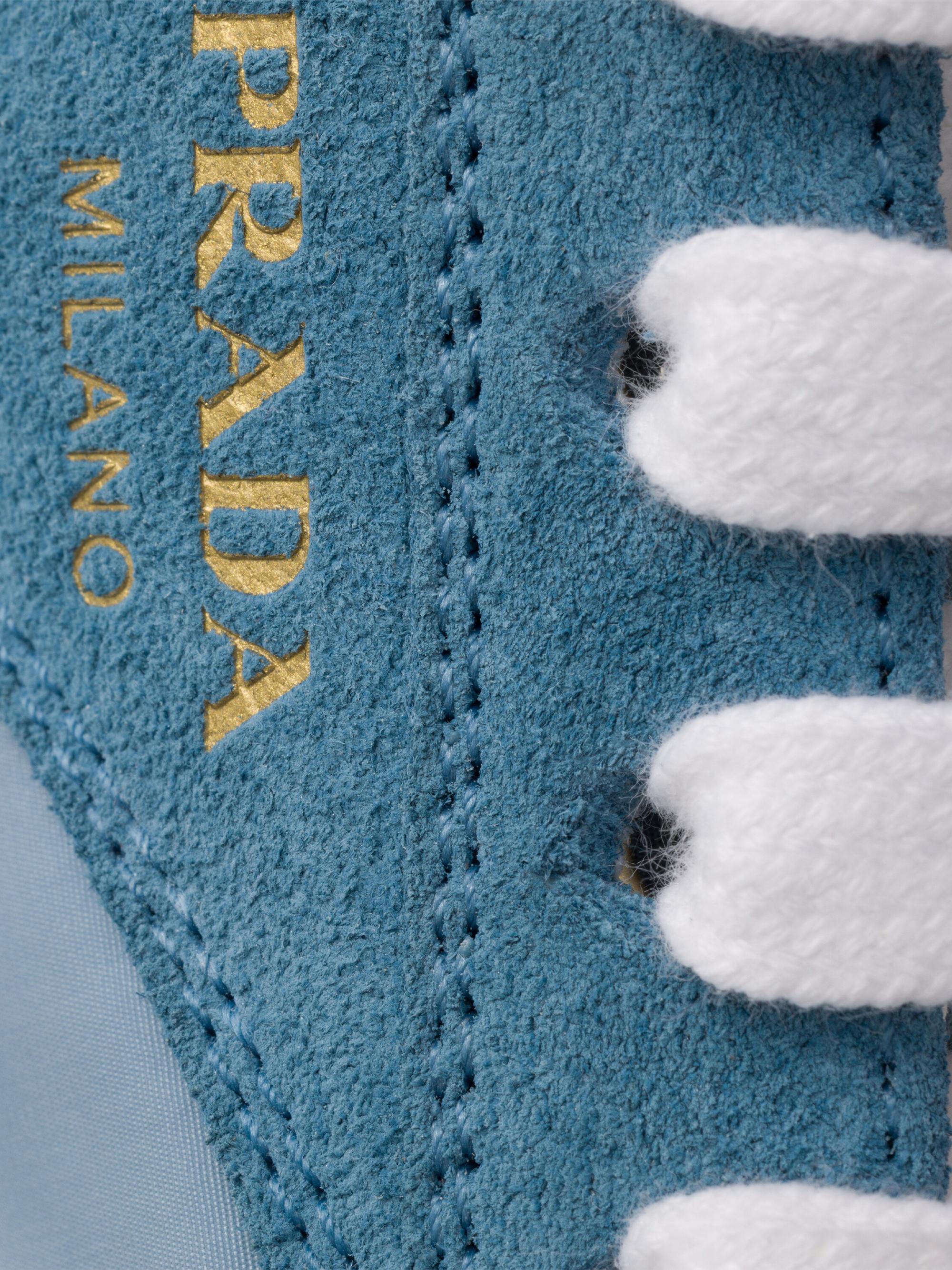 Prada Re-Nylon and Suede Sneakers | Saks Fifth Avenue