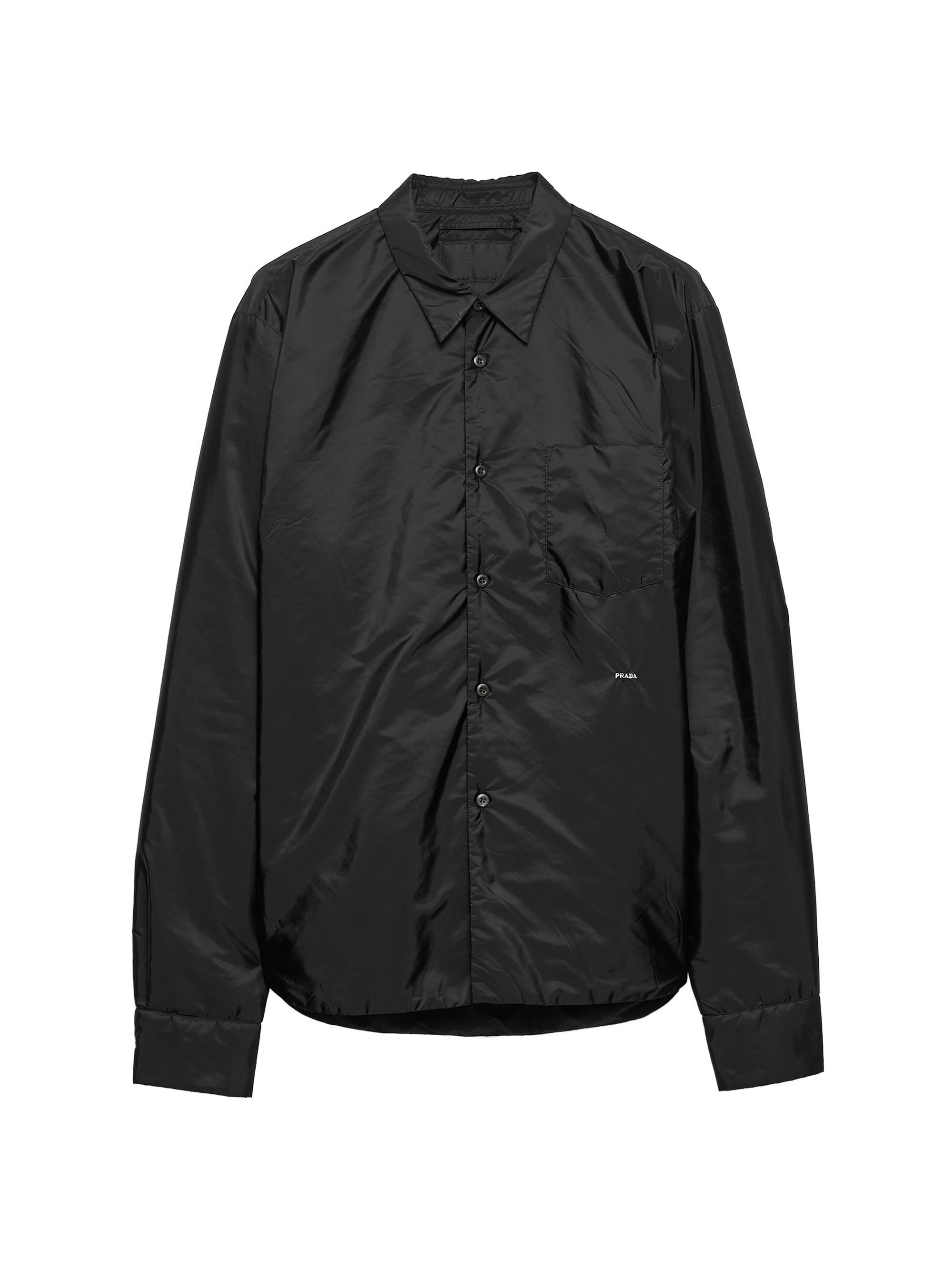 Prada Men's Re-Nylon Shirt - Black