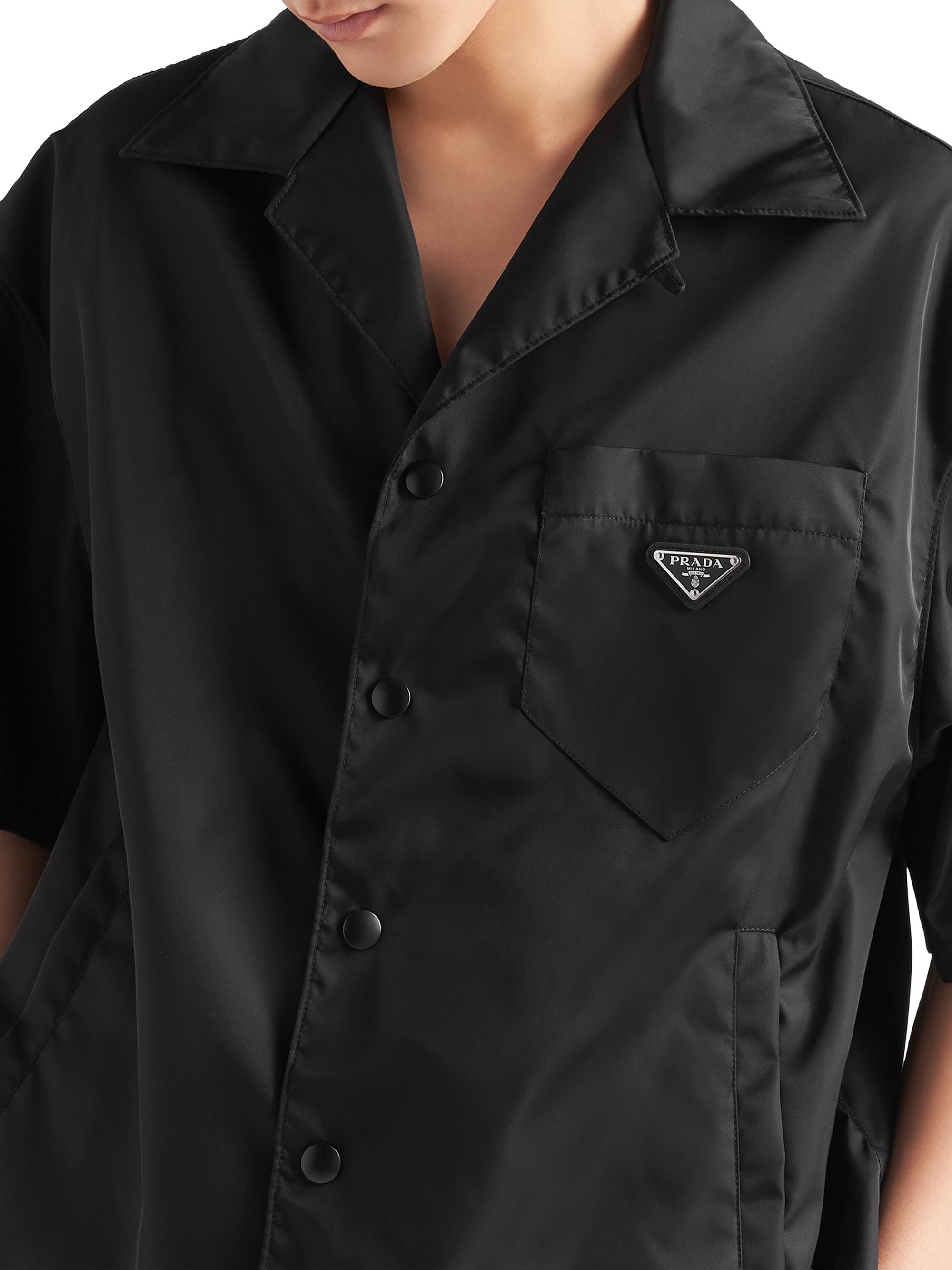 Prada Re-Nylon Short-Sleeved Shirt | Saks Fifth Avenue