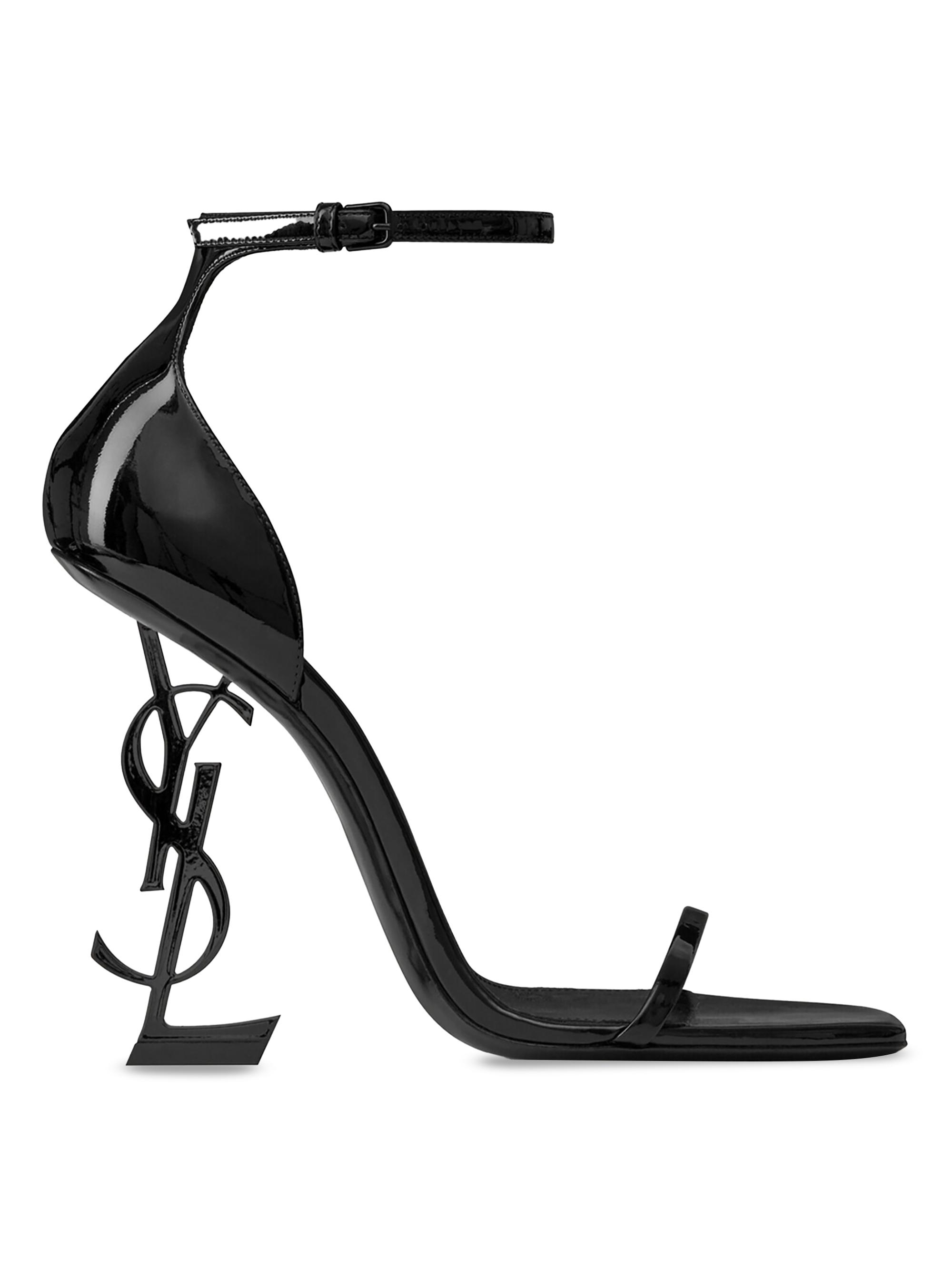 SAINT LAURENT ヒール Saint Laurent Opyum Leather Sandals | Saks Fifth Avenue
