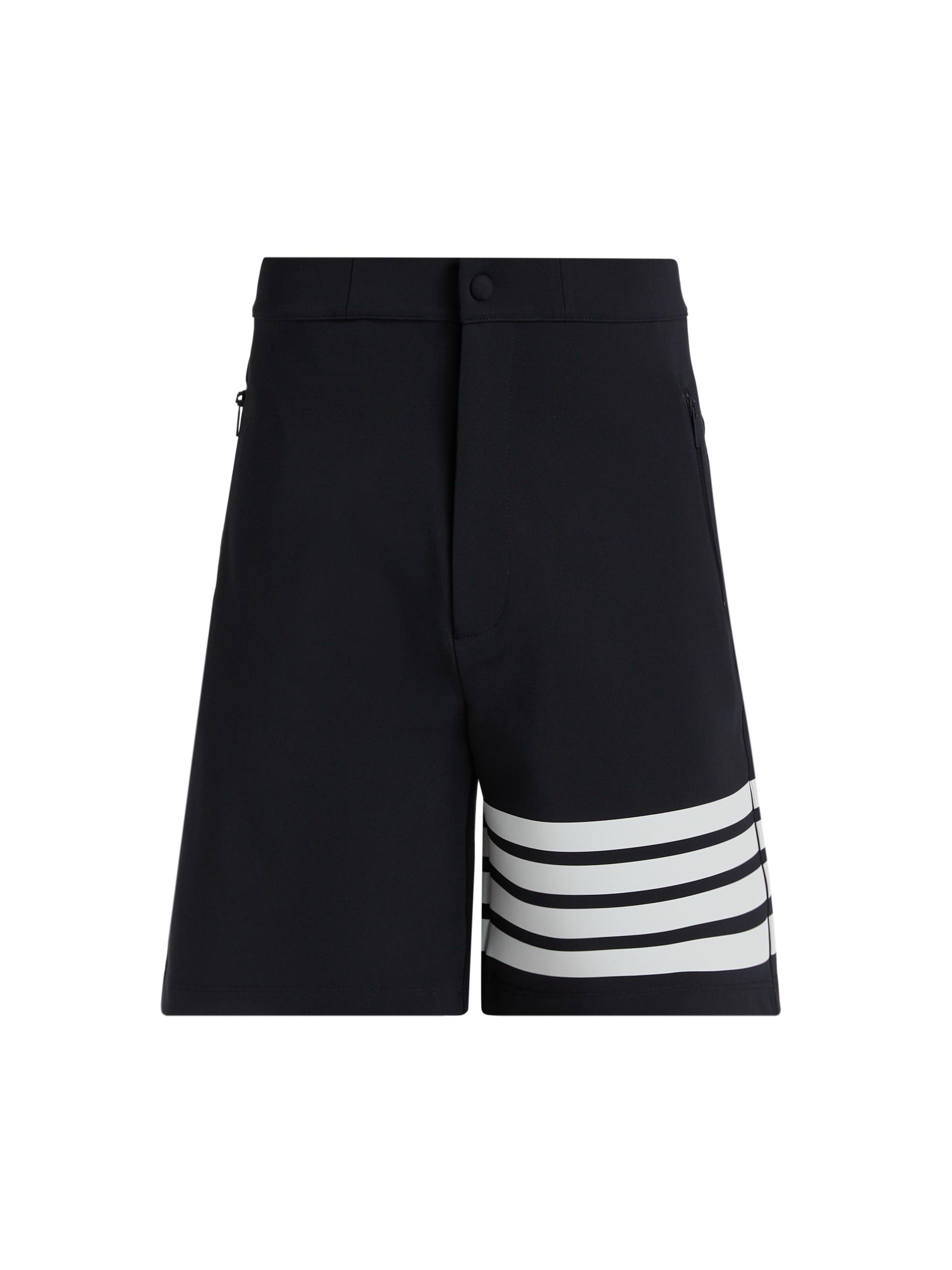 Thom Browne Men's 4-Bar Tech Shorts - Navy
