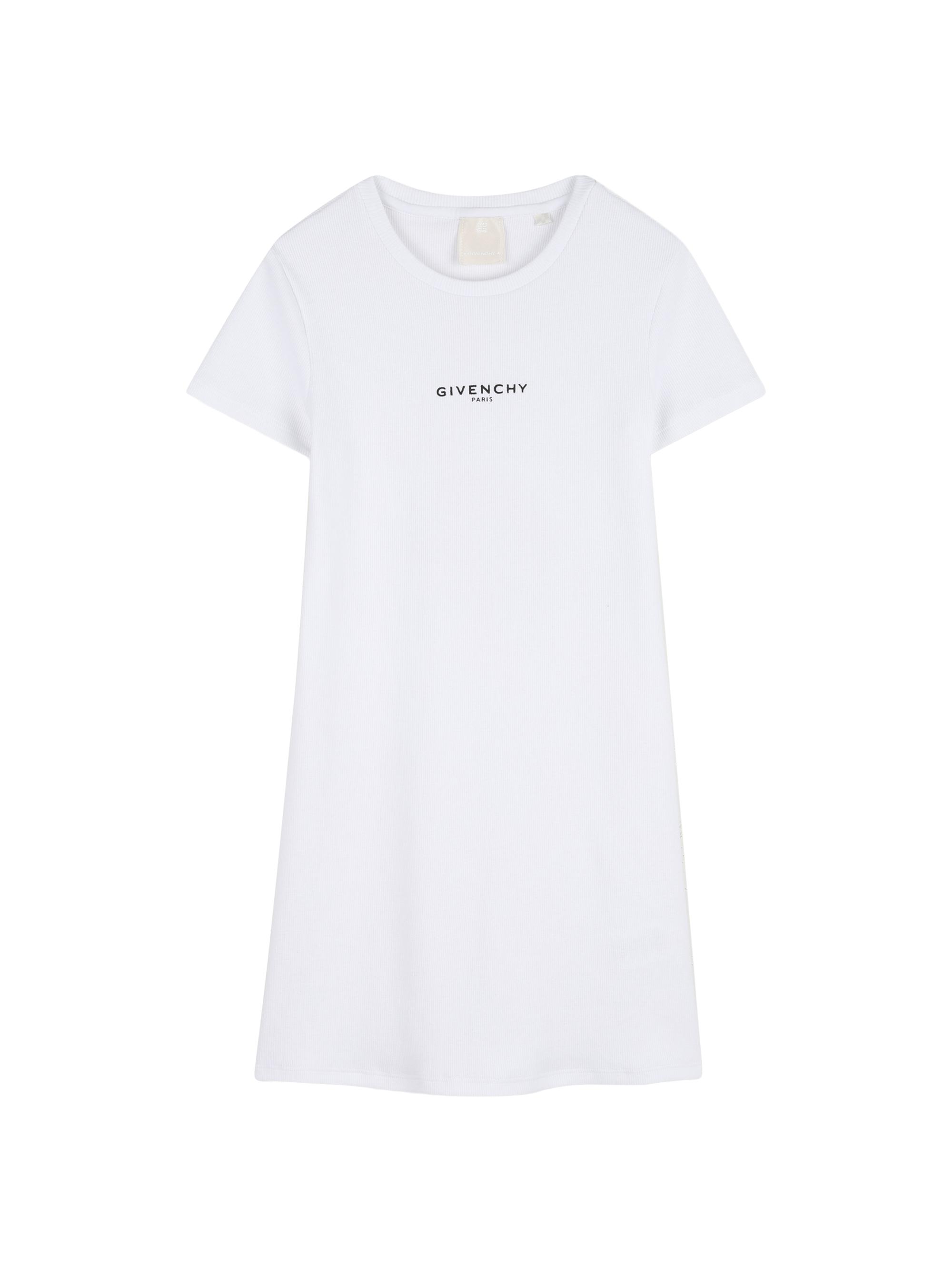 Givenchy Little Girl's & Girl's Stretch-Cotton T-Shirt Dress - White