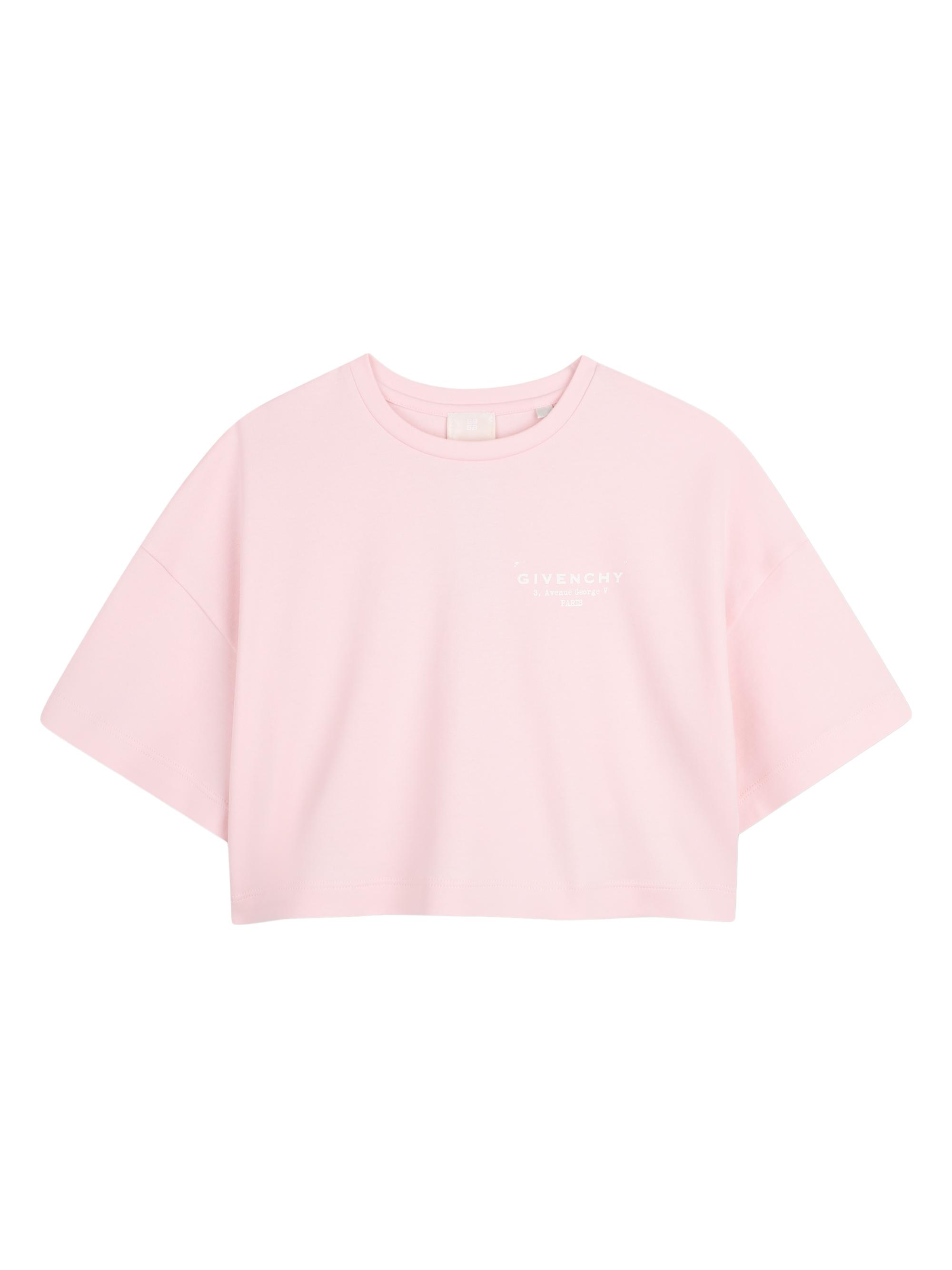 Givenchy Little Girl's & Girl's Cotton Logo Crewneck T-Shirt - Marshmallow