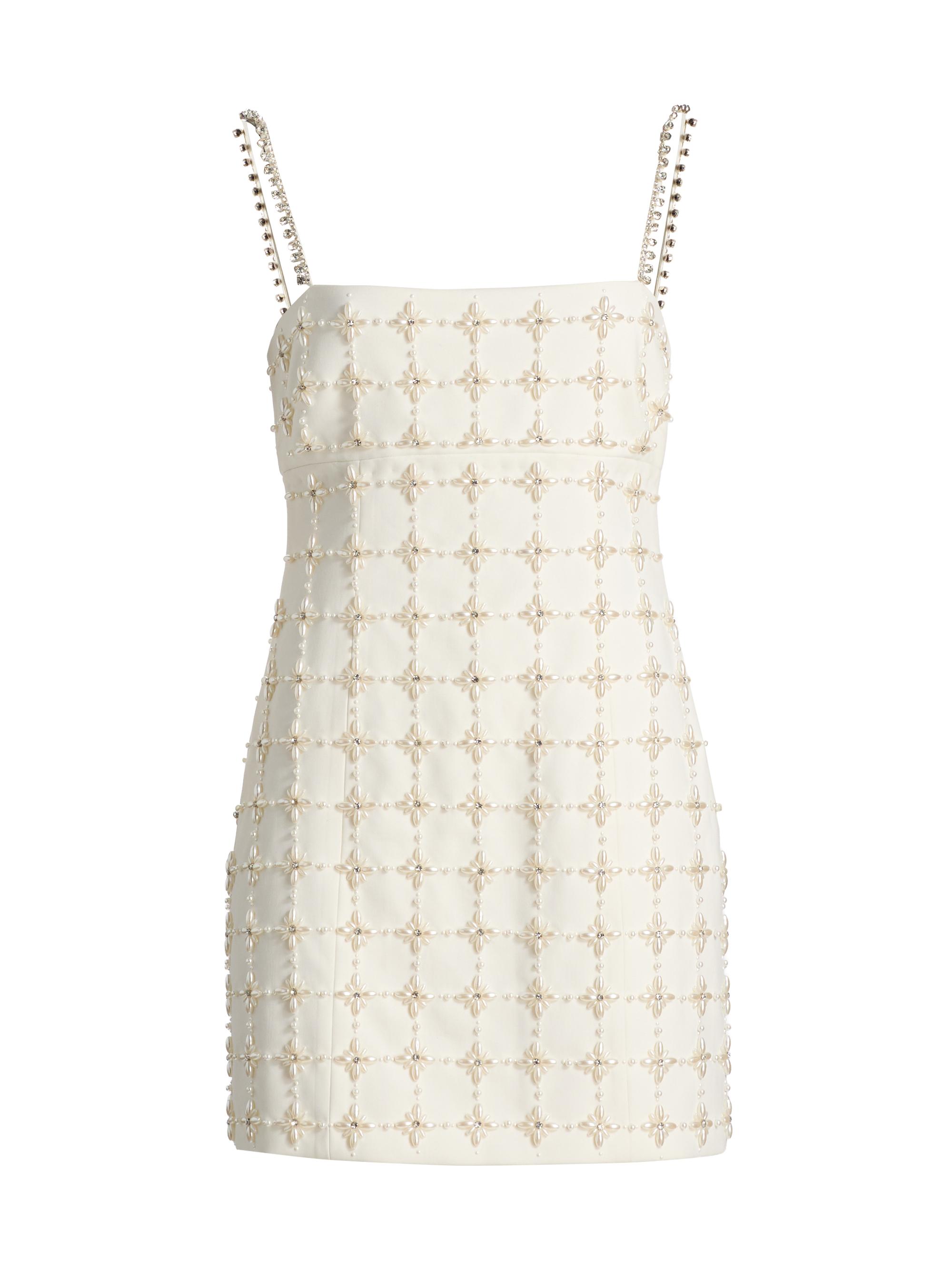 Cinq à Sept Women's Iris Satine Embellished Sheath Minidress -