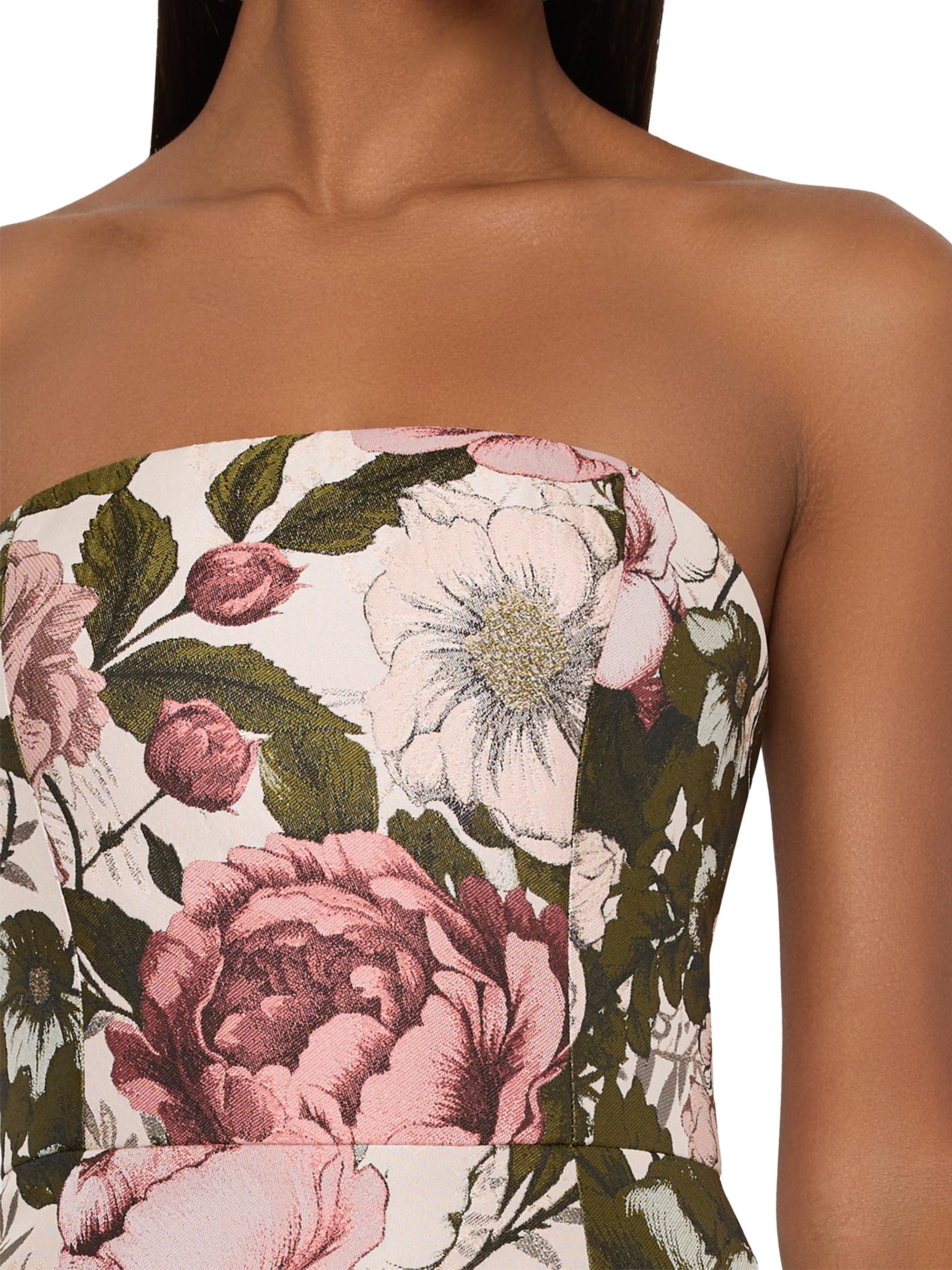Milly Ella Floral Jacquard Maxi Dress | Saks Fifth Avenue