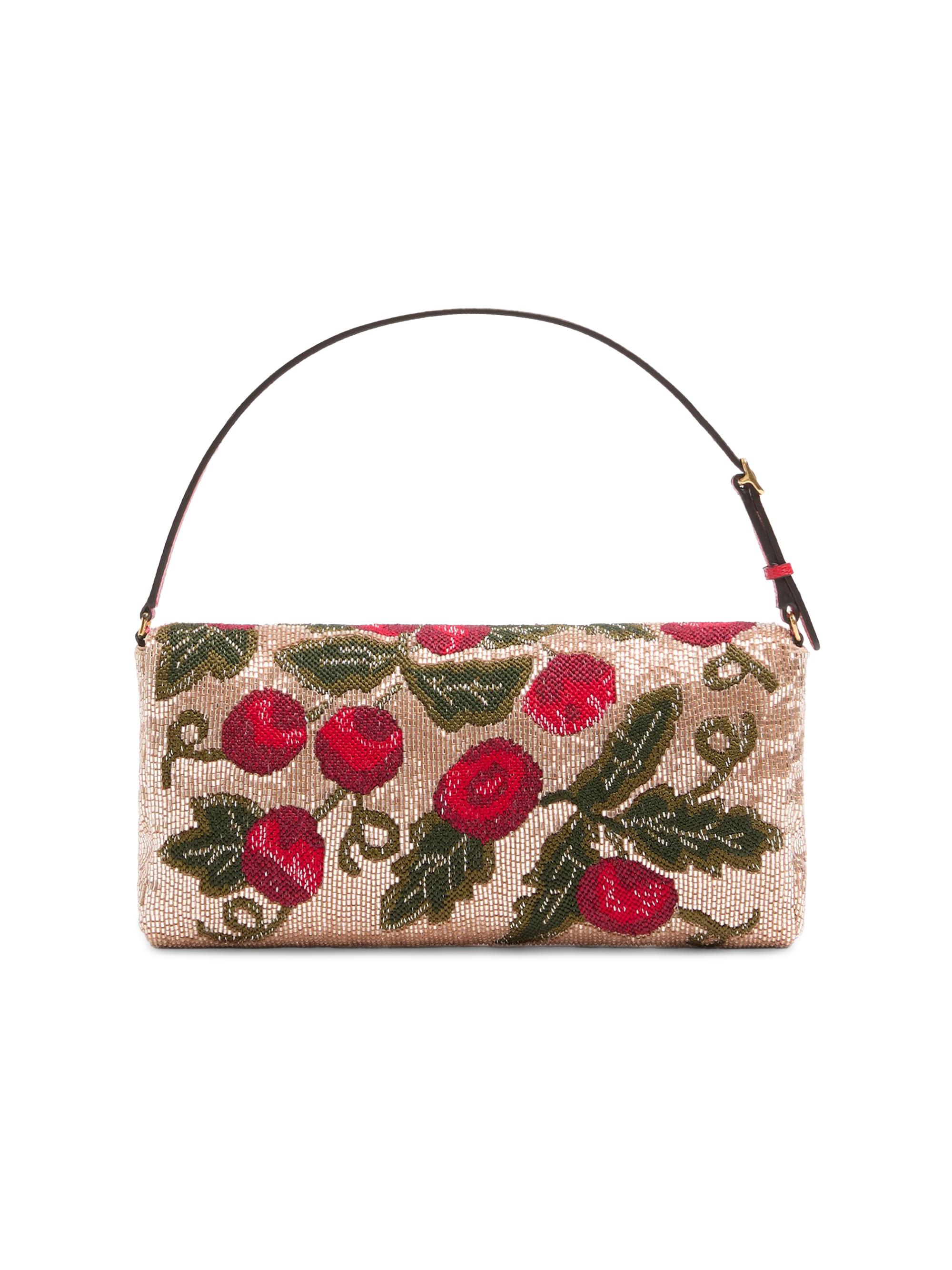Valentino Garavani Devain Embroidered Small Top Handle Bag | Saks
