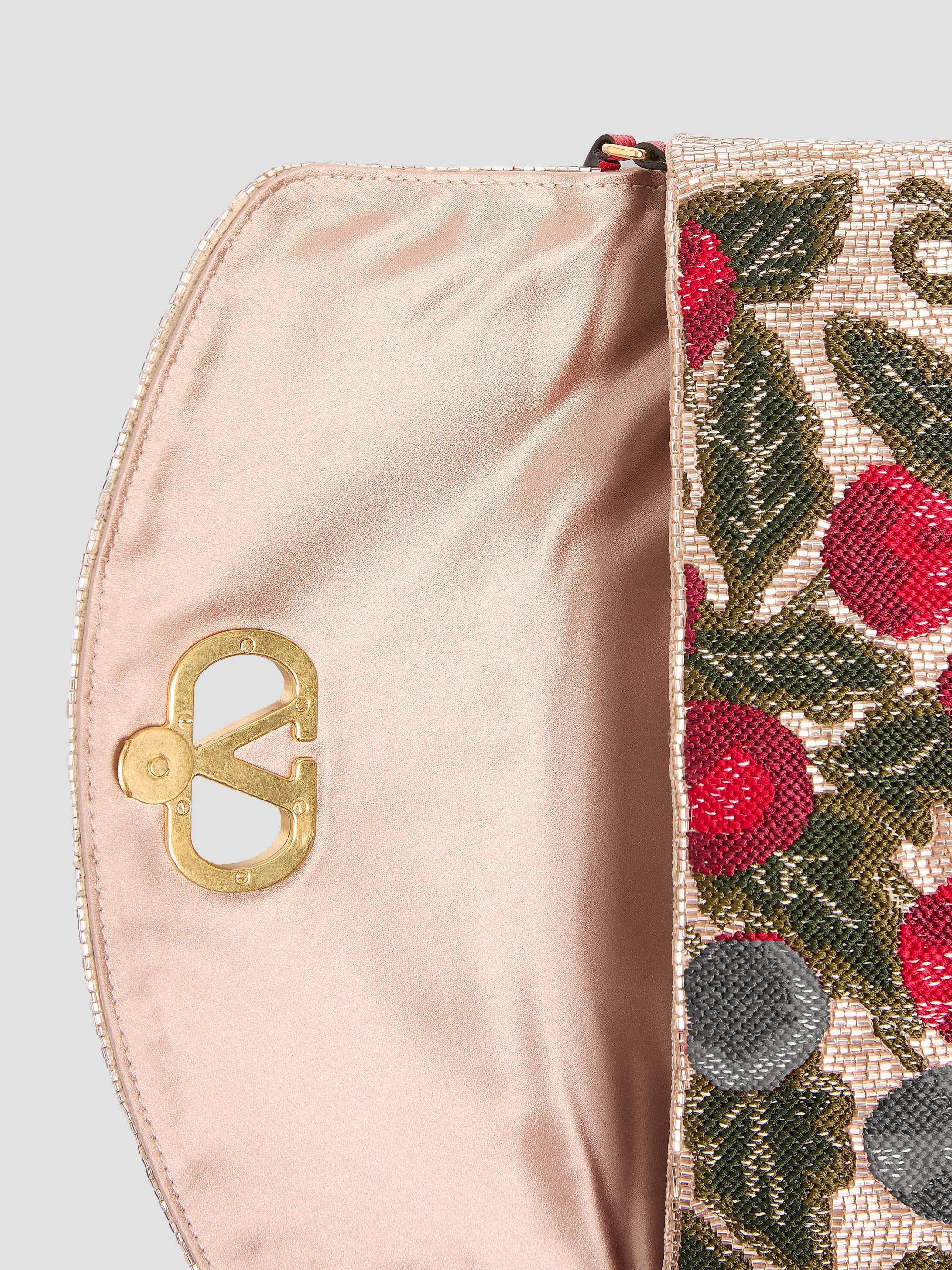Valentino Garavani Devain Embroidered Small Top Handle Bag | Saks