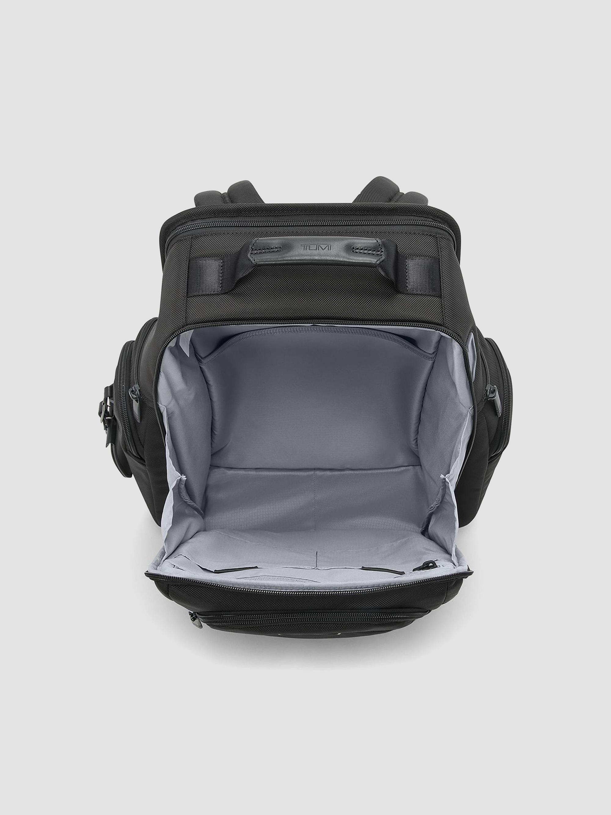 tumi backpack gray Foxwood Medium Size Unisex Dual Zip Medium Unisex For when you need to bring your office with you Tumi Irma Framed Backpack In