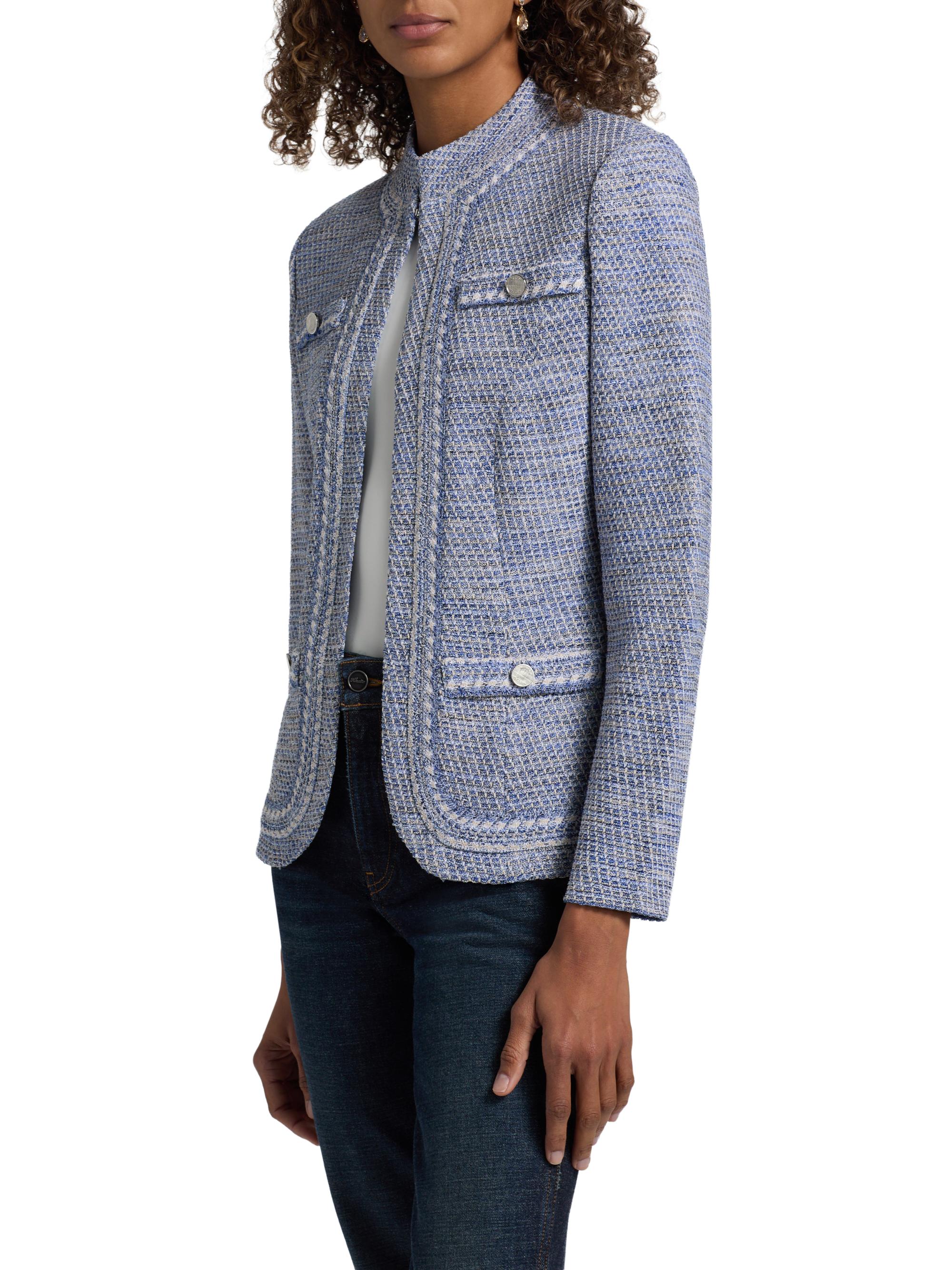 Misook Mélange Tweed Knit Jacket | Saks Fifth Avenue
