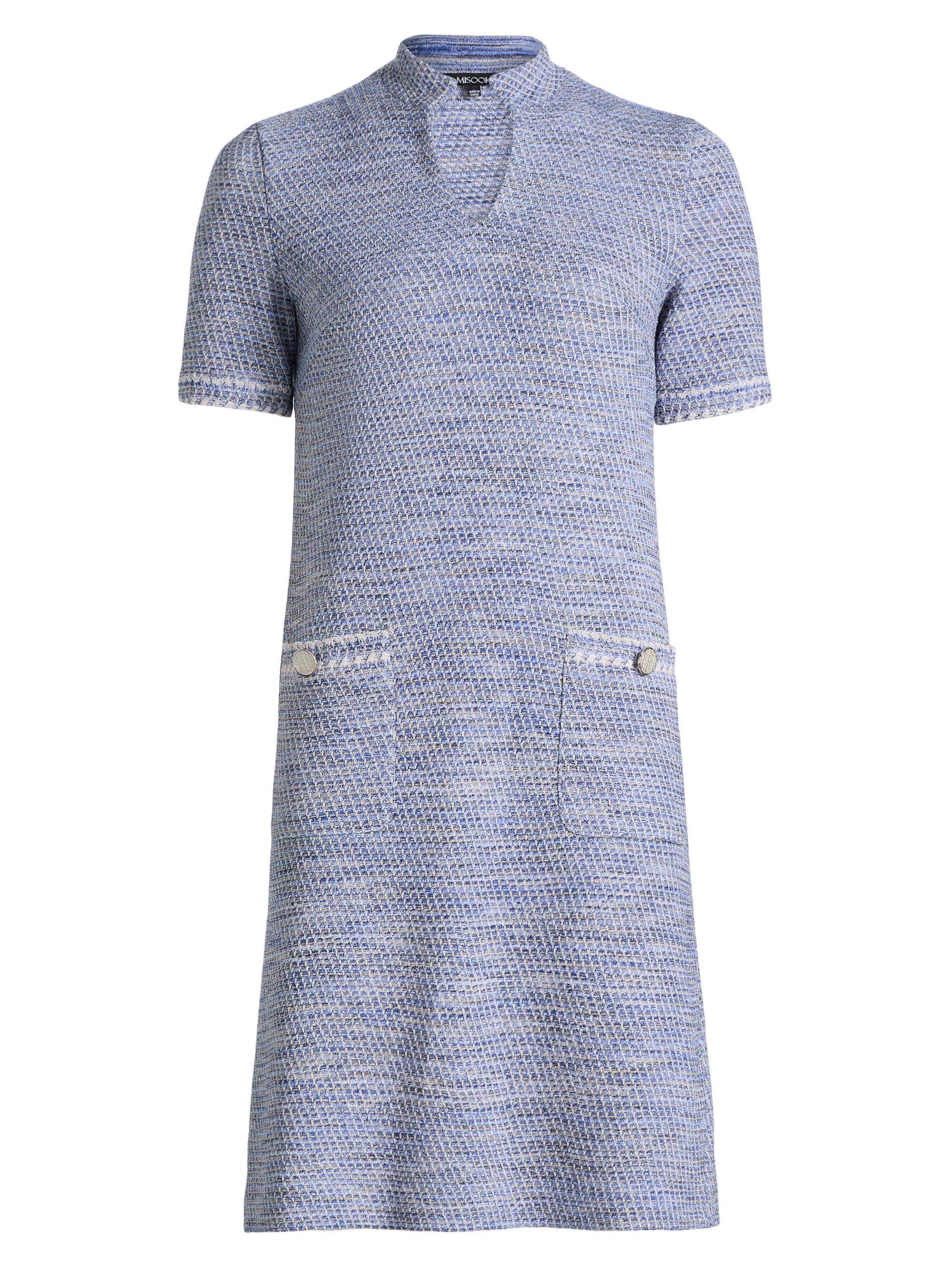 Misook Tweed Knit Shift Dress | Saks Fifth Avenue