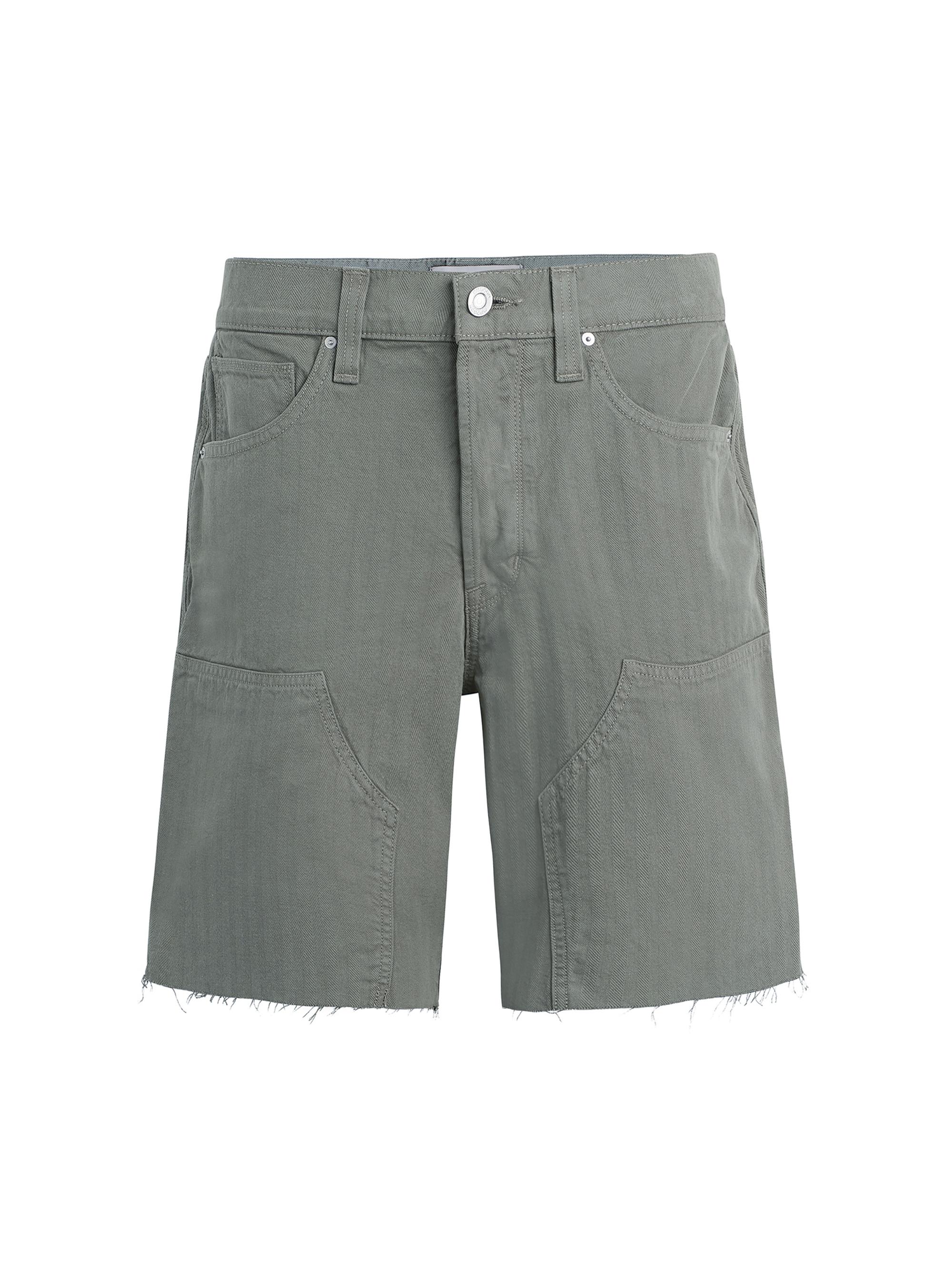 Hudson Jeans Carpenter Twill Shorts | Saks Fifth Avenue