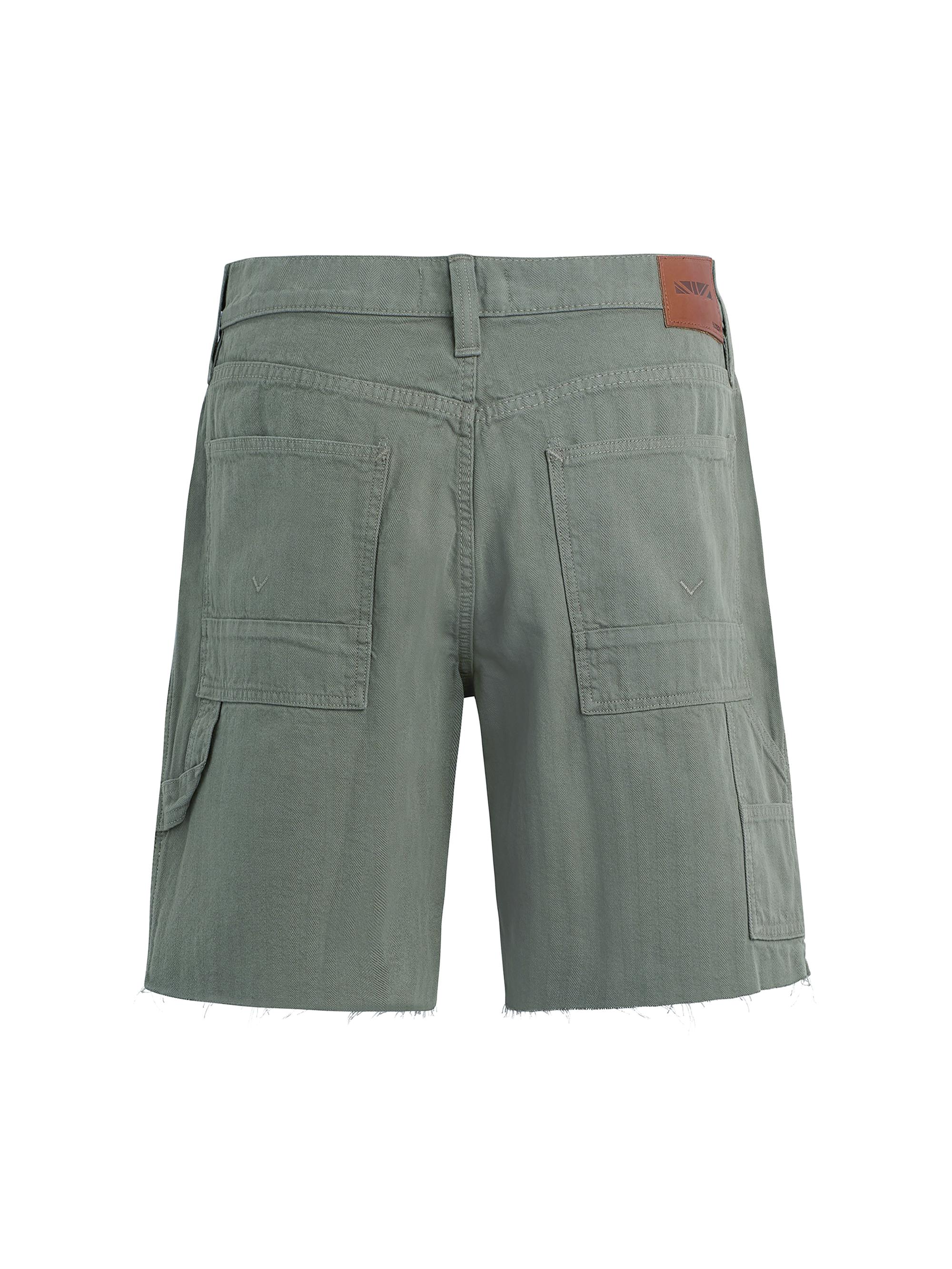 Hudson Jeans Carpenter Twill Shorts | Saks Fifth Avenue
