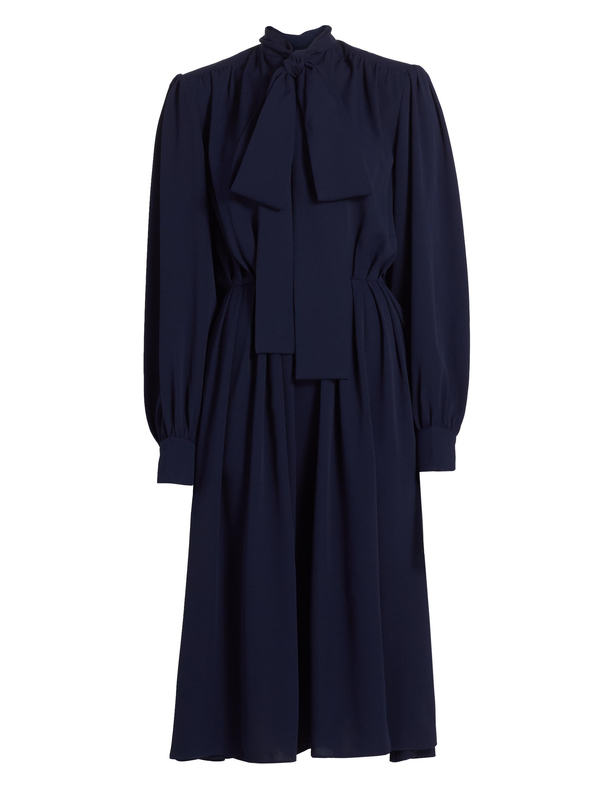 Ronny Kobo Women's Outlander x  Adair Tieneck Midi-Dress - Navy