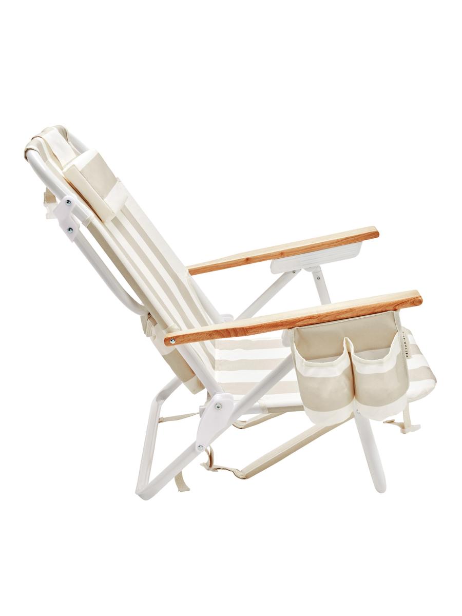 Sunnylife Oyster Stripe Deluxe Beach Chair | Saks Fifth Avenue