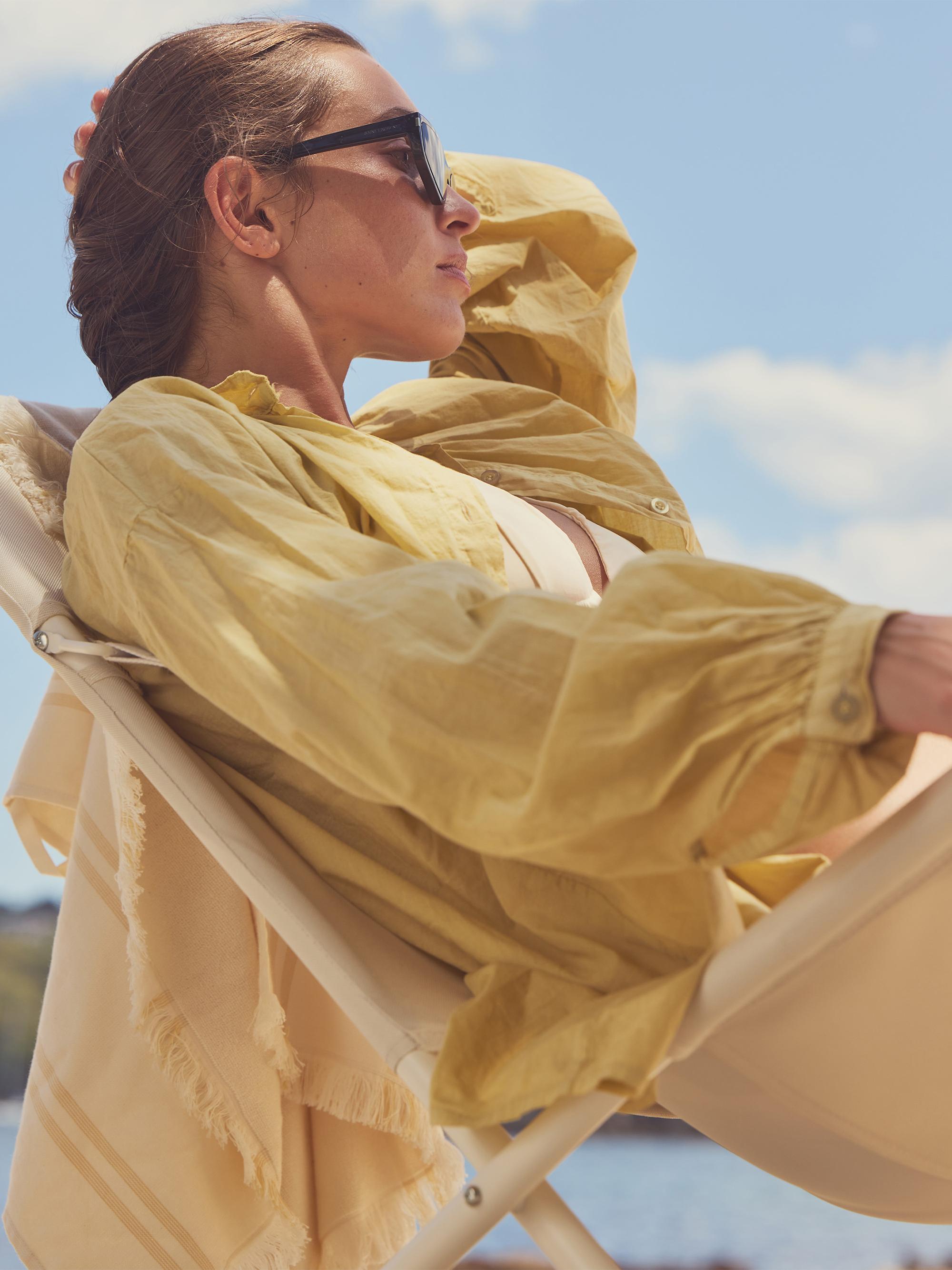Sunnylife Seagrass Sun Chair - Cream | Thumbnail 7