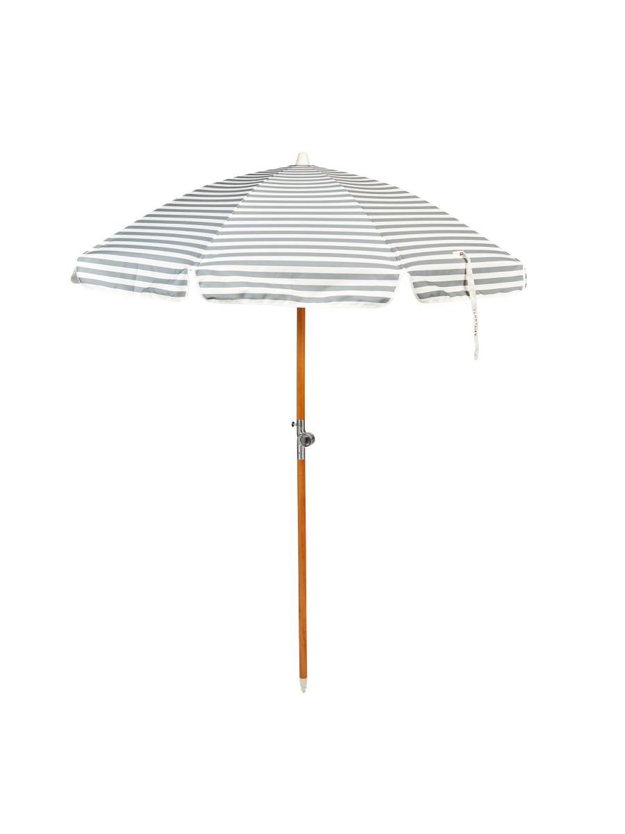 Sunnylife Seagrass Stripe Luxe Beach Umbrella