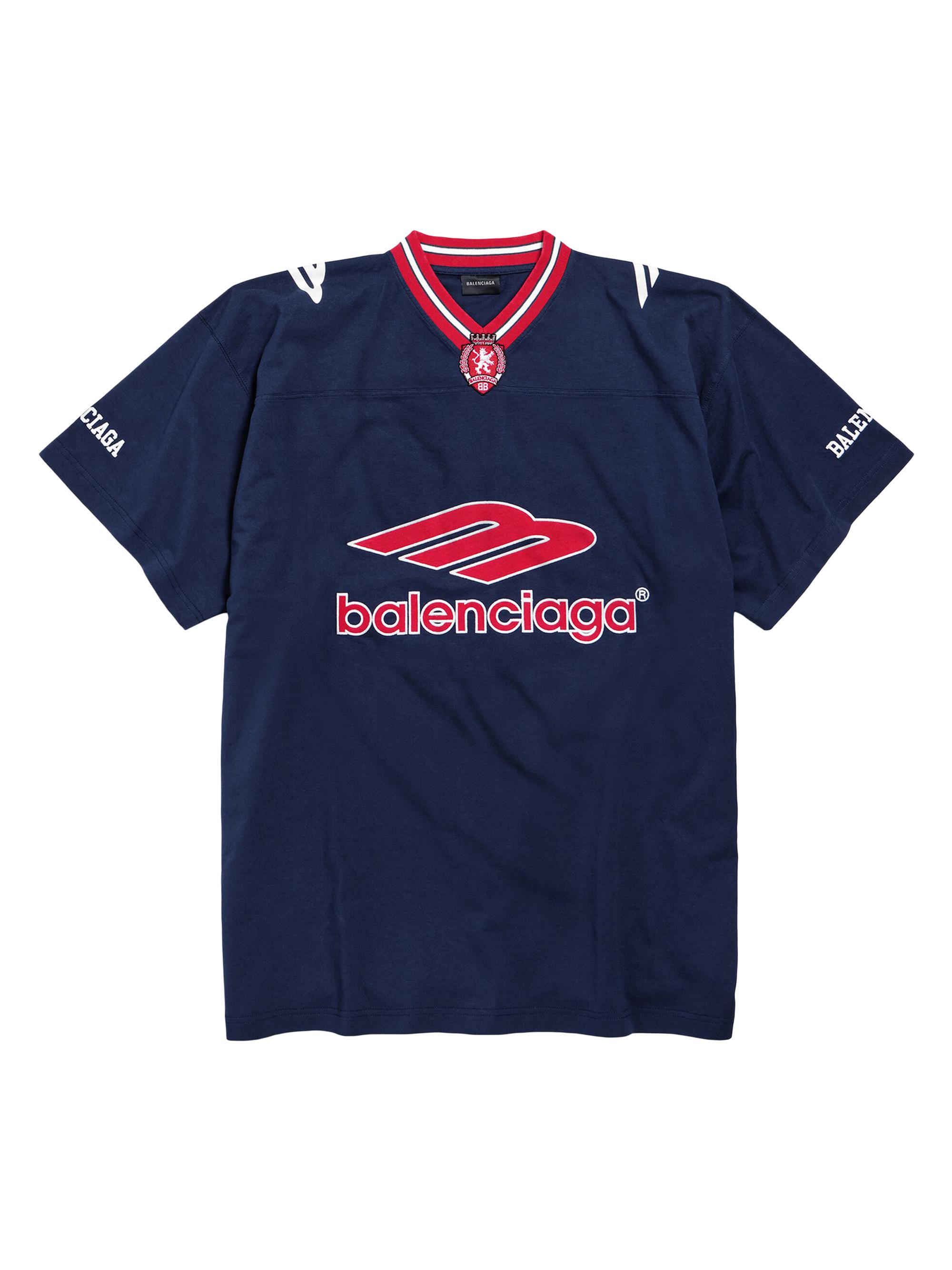 トップス BALENCIAGA SOCCER T-SHIRT OVERSIZED Balenciaga Soccer T-Shirt Oversized | Saks Fifth Avenue