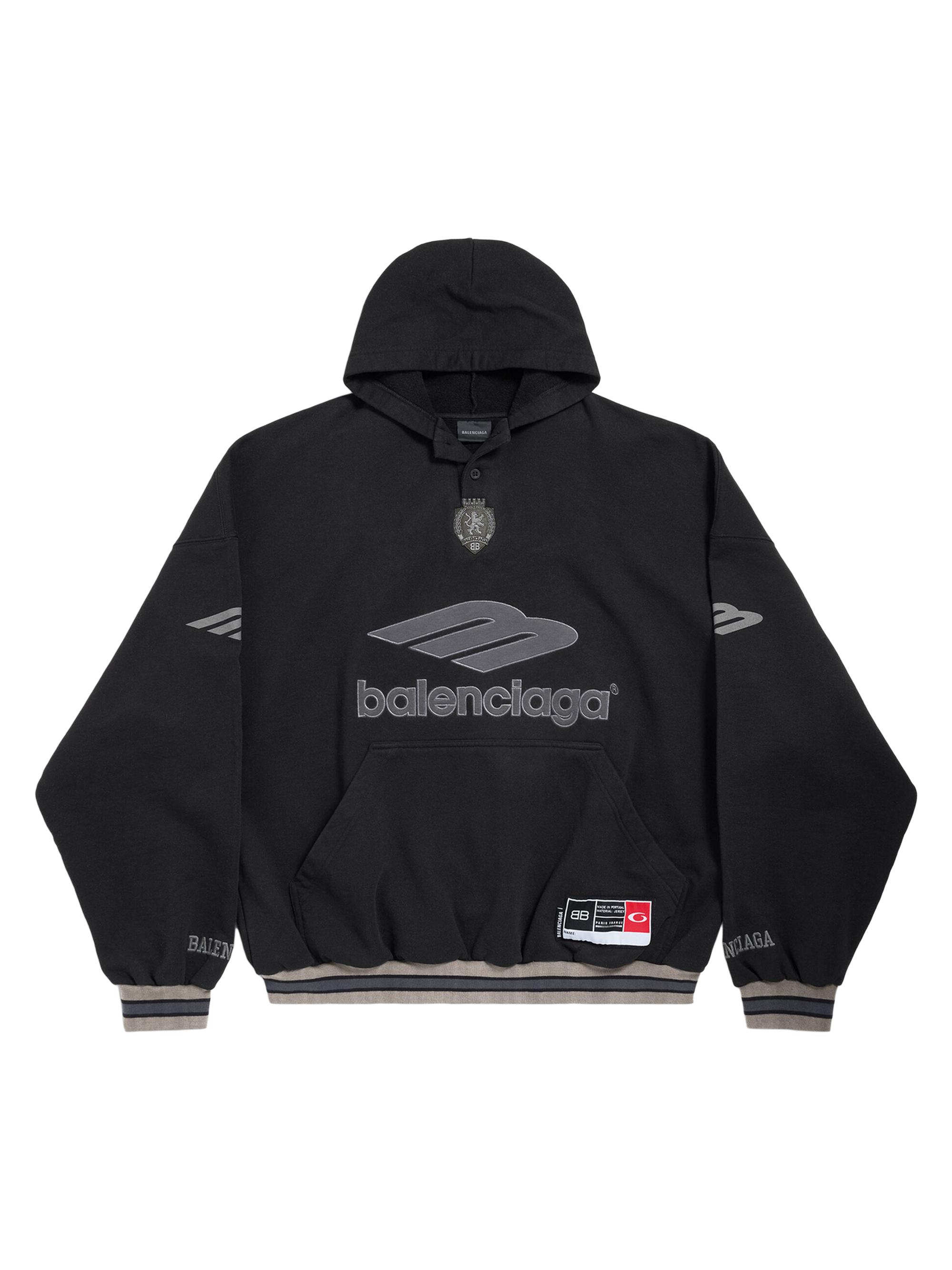 Balenciaga Paris Moon No Pocket Hoodie Oversized | Saks Fifth Avenue