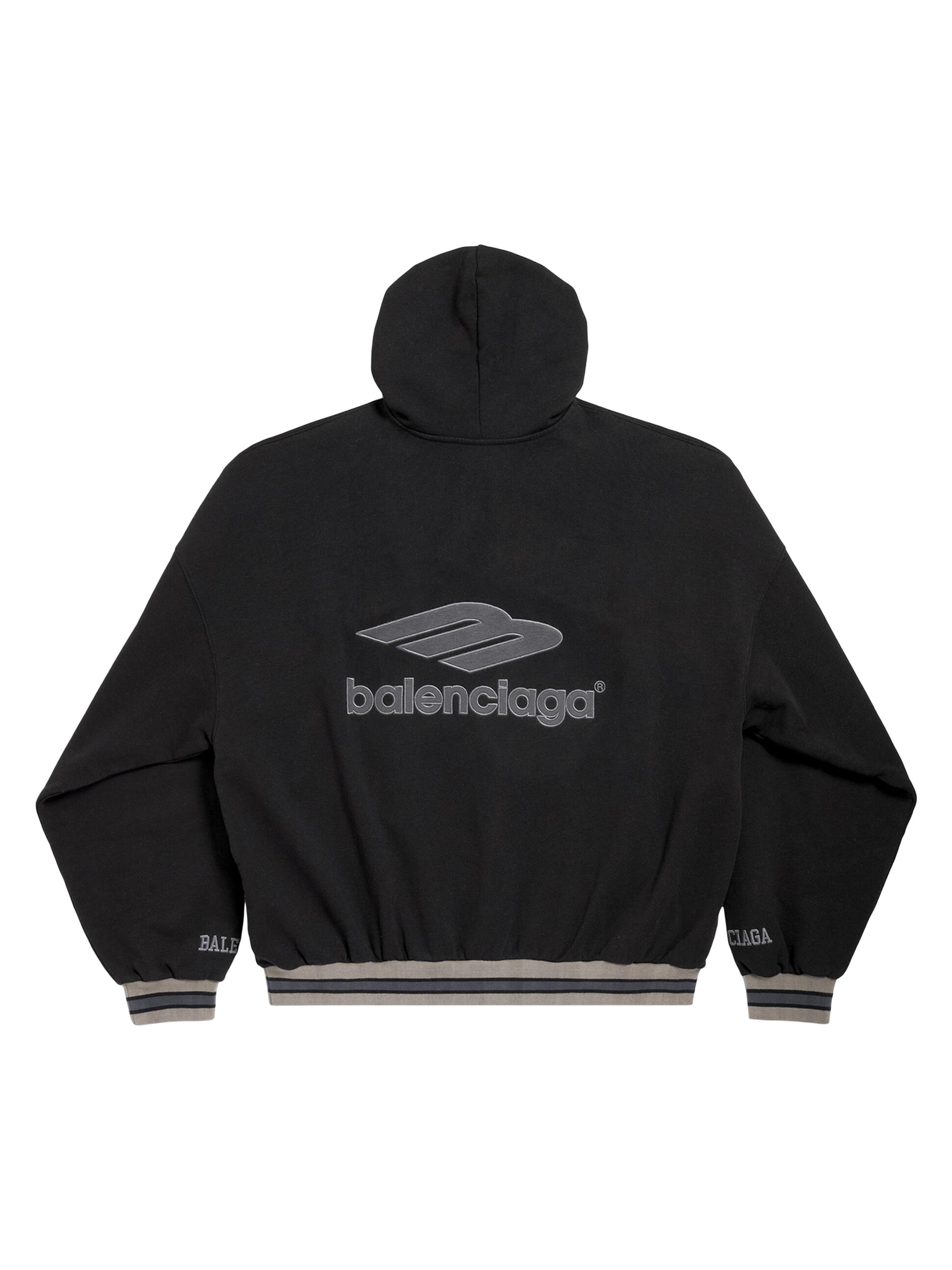 Balenciaga 3B Football Polo Hoodie | Saks Fifth Avenue