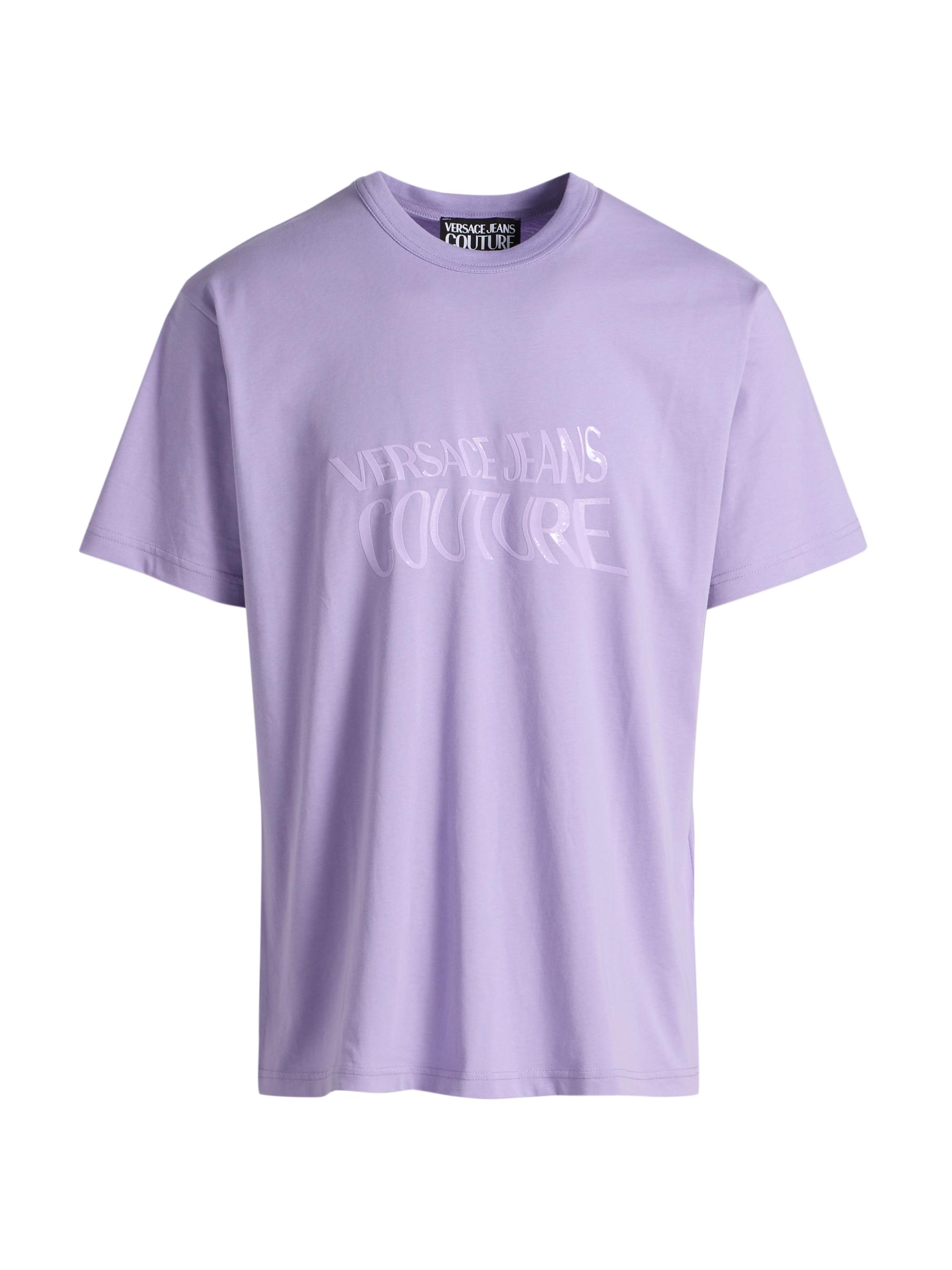 Versace Jeans Couture Screen-Printed Logo Cotton T-Shirt | Saks