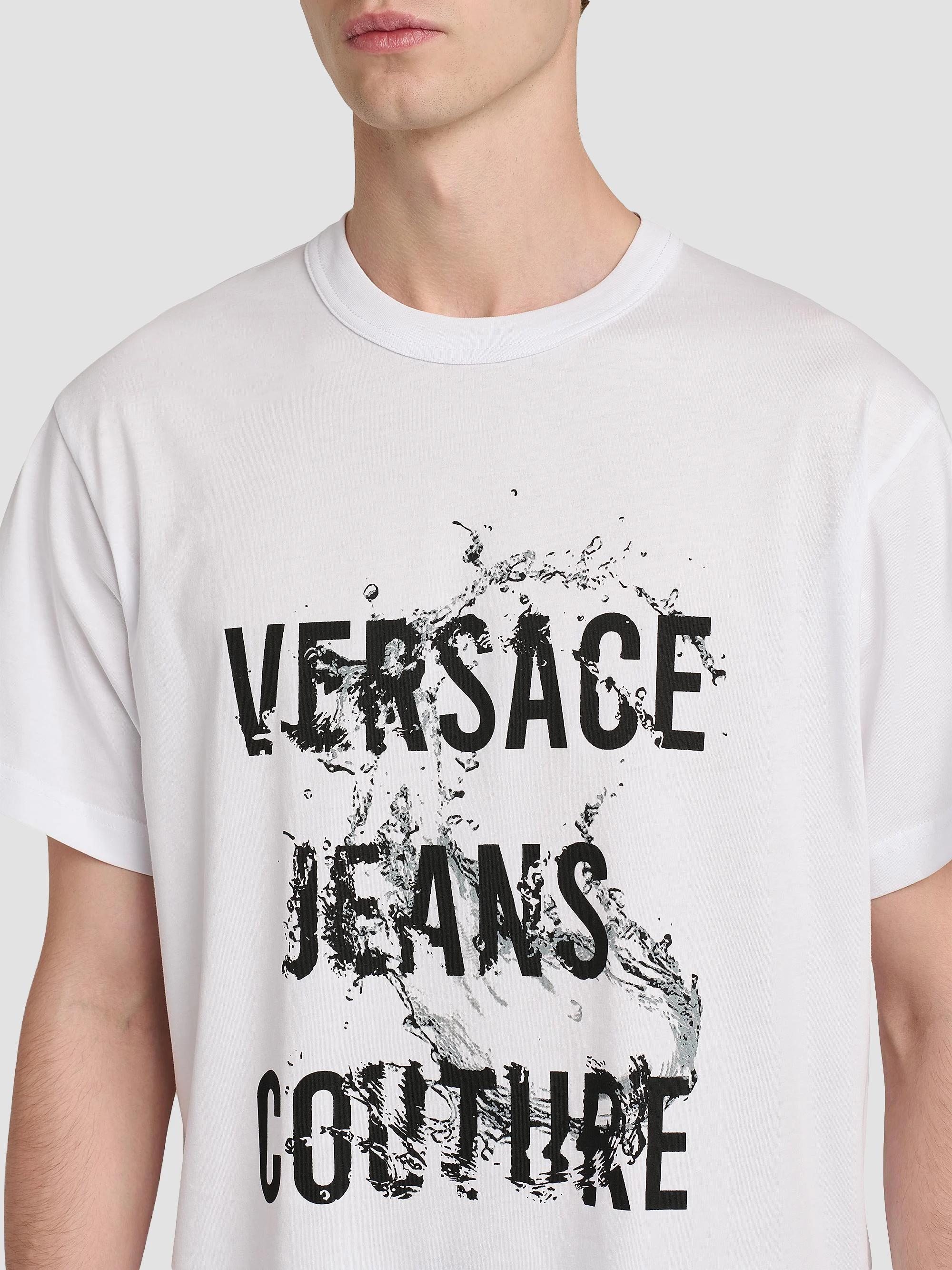Versace Jeans Couture Logo Wave T-Shirt | Saks Fifth Avenue