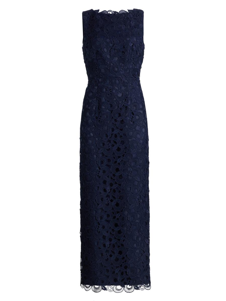 Milly Women's Molly Lace Gown In Blue