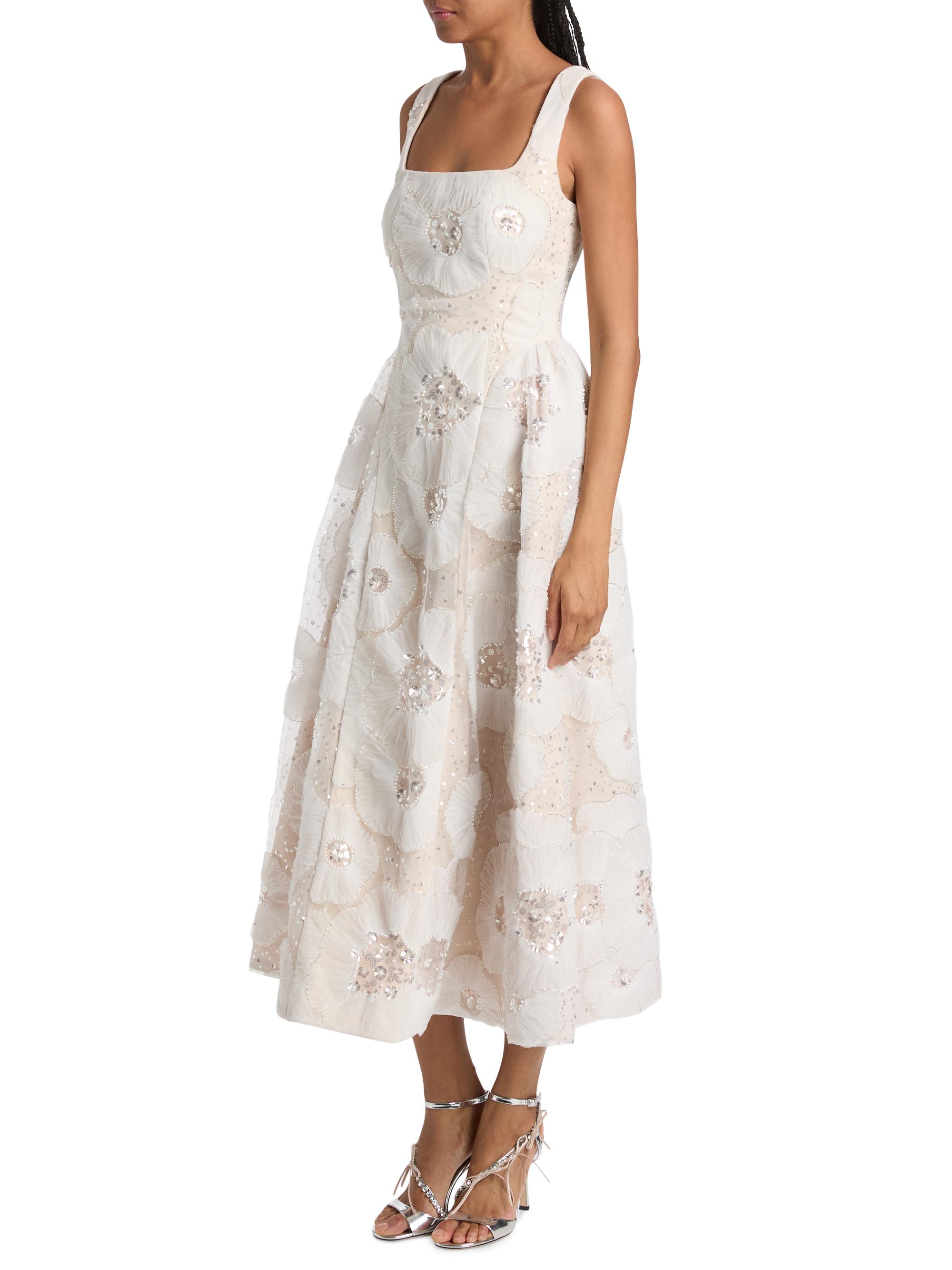 ariana floral midi dress z supply The Ariana Midi Dress in Floral