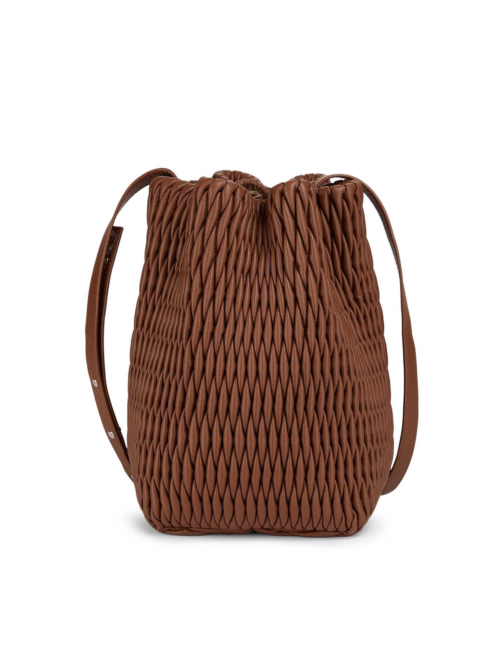 Loeffler Randall Laith Woven Leather Bucket Bag | Saks Fifth Avenue