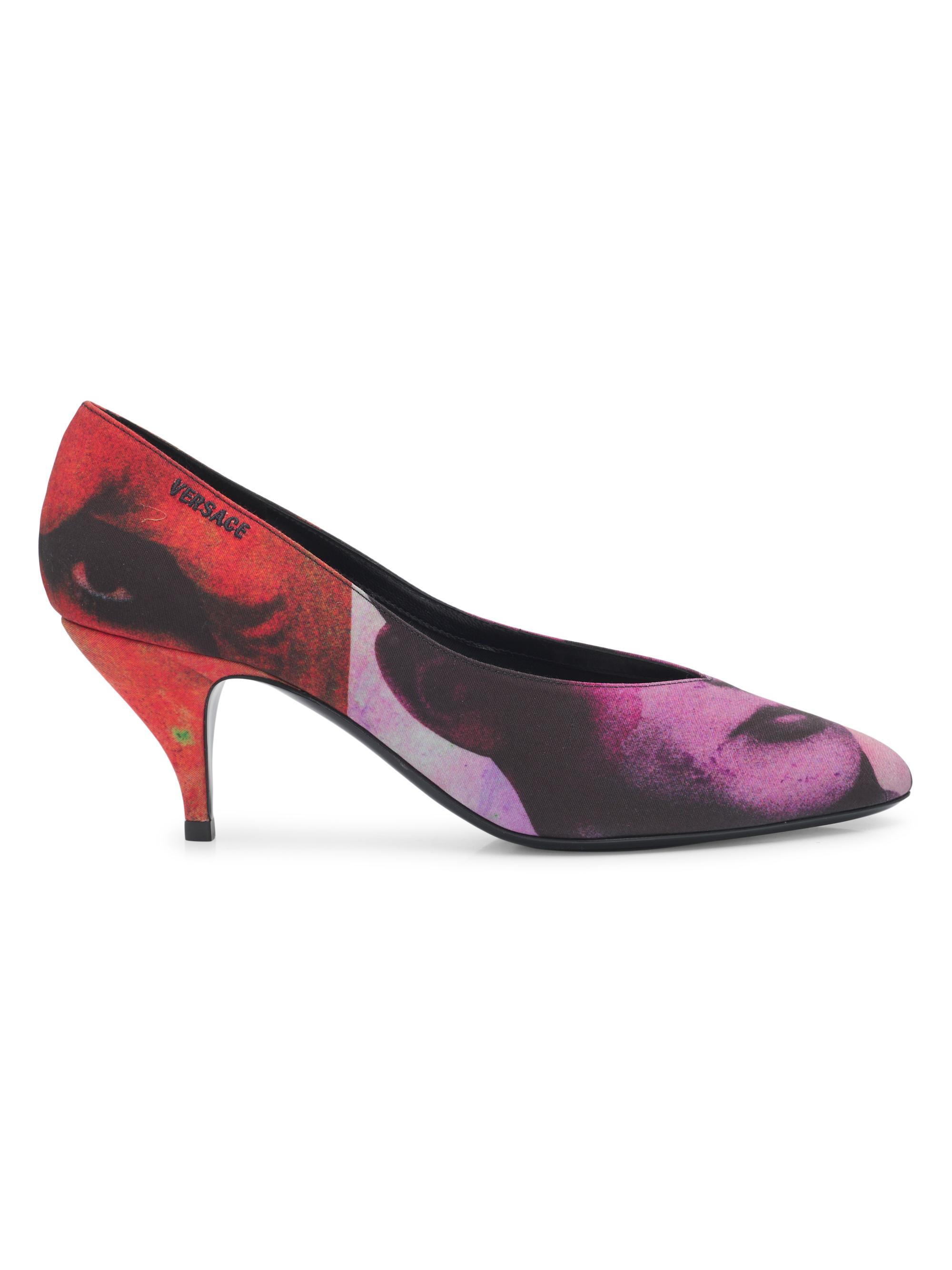 Versace Women's Tina 65MM Printed Pumps