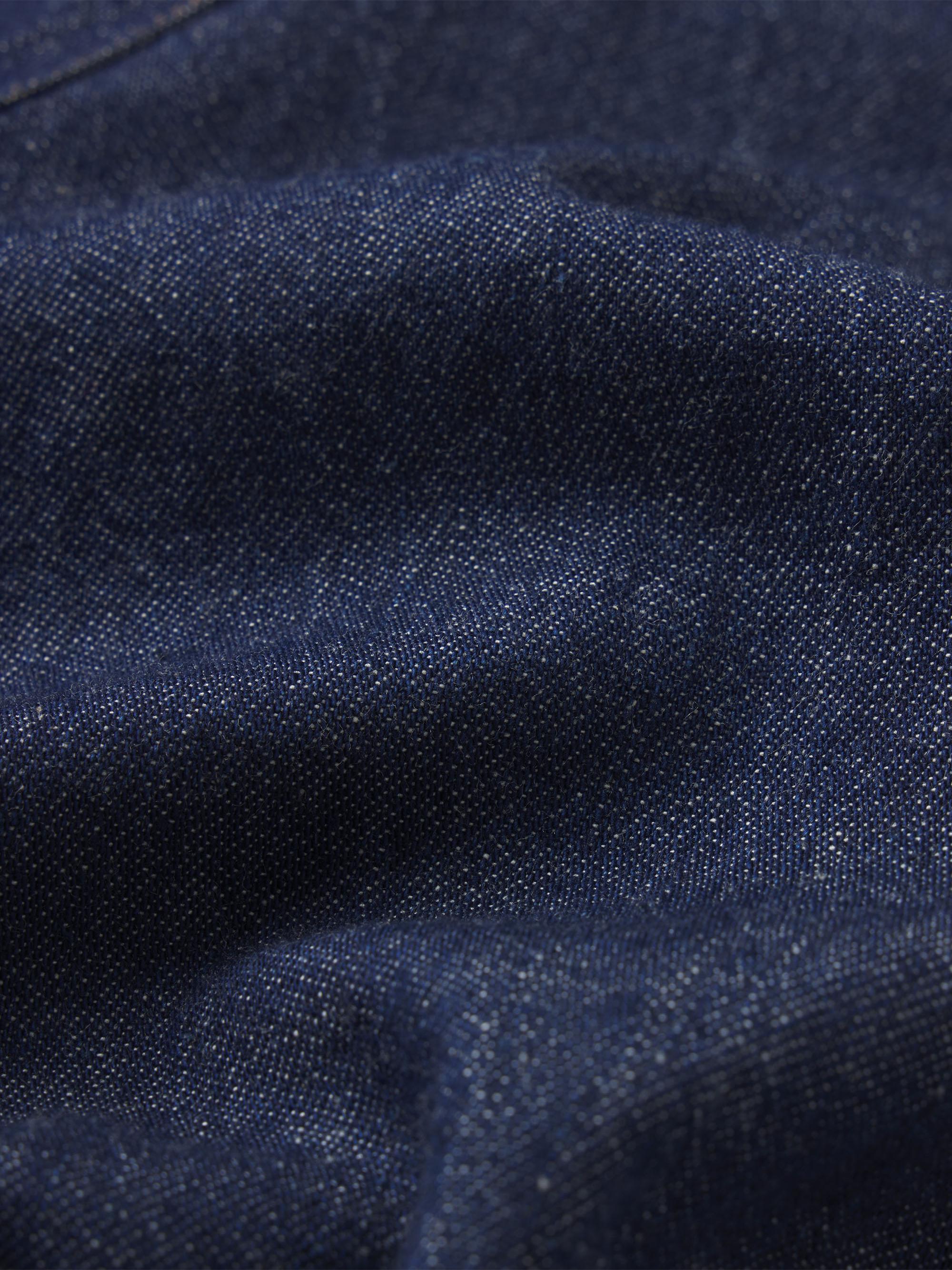 FRAME Women's Shell Cotton Denim Shorts - Puzzle | Thumbnail 8