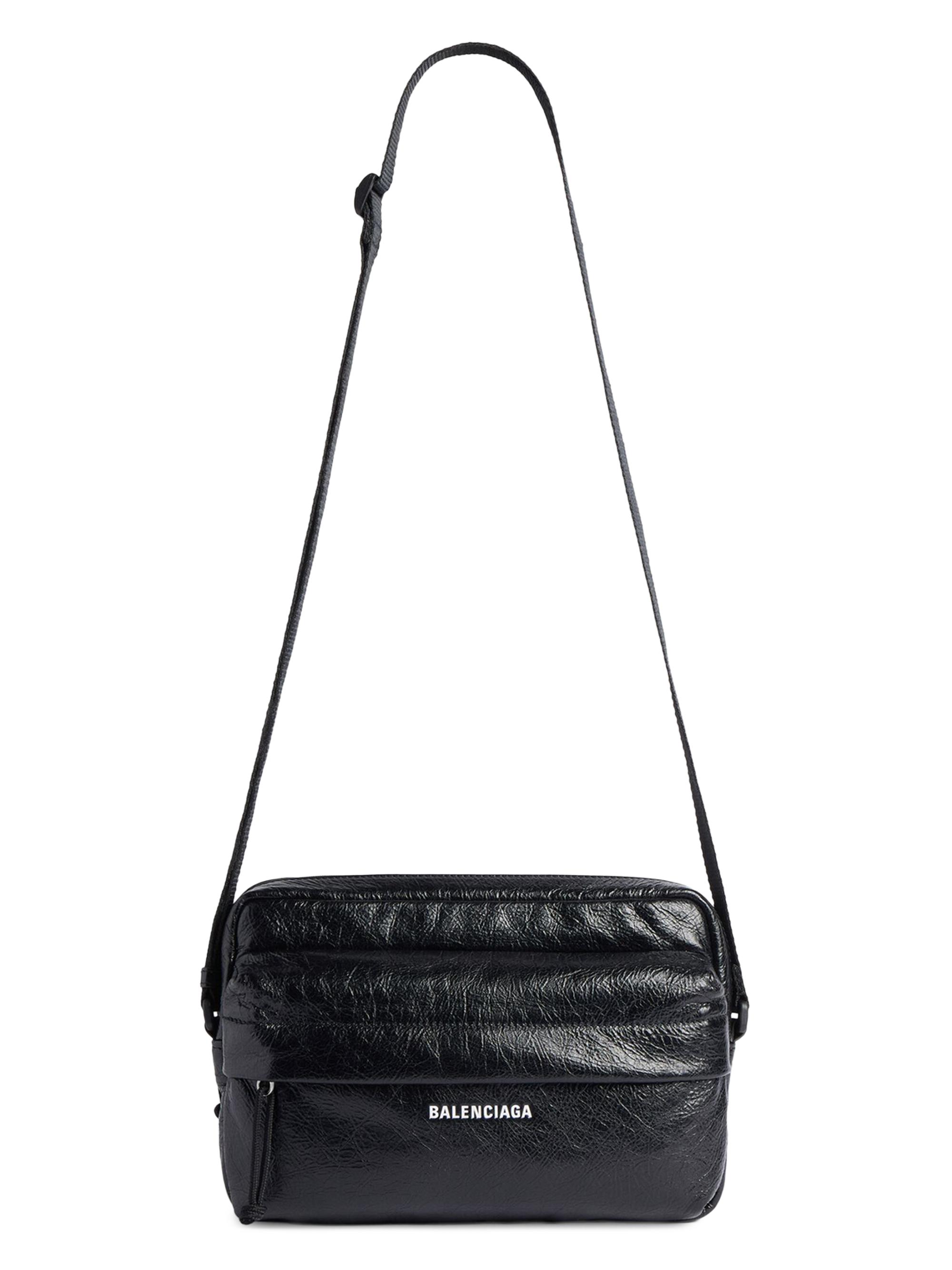 Balenciaga Men's Explorer Camera Bag - Black - Women's Bags