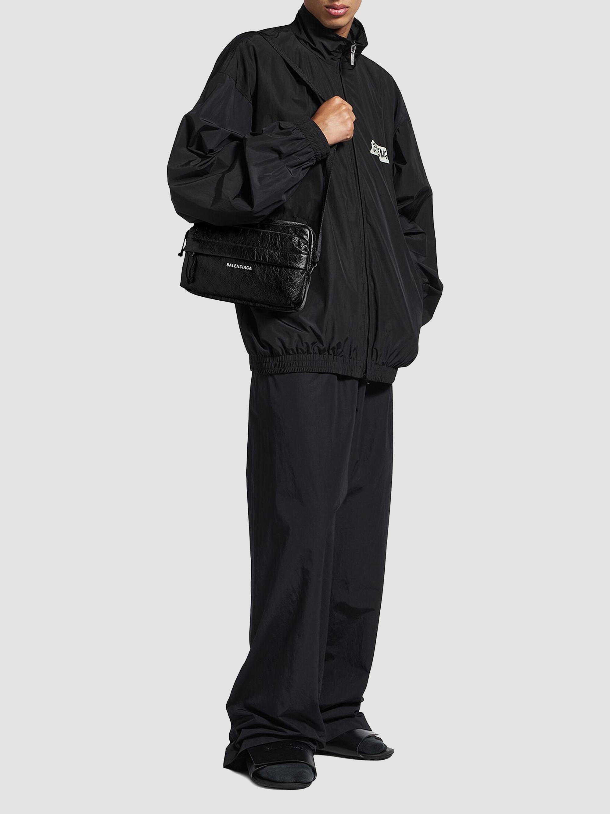 Balenciaga Men's Explorer Camera Bag - Black | Thumbnail 3